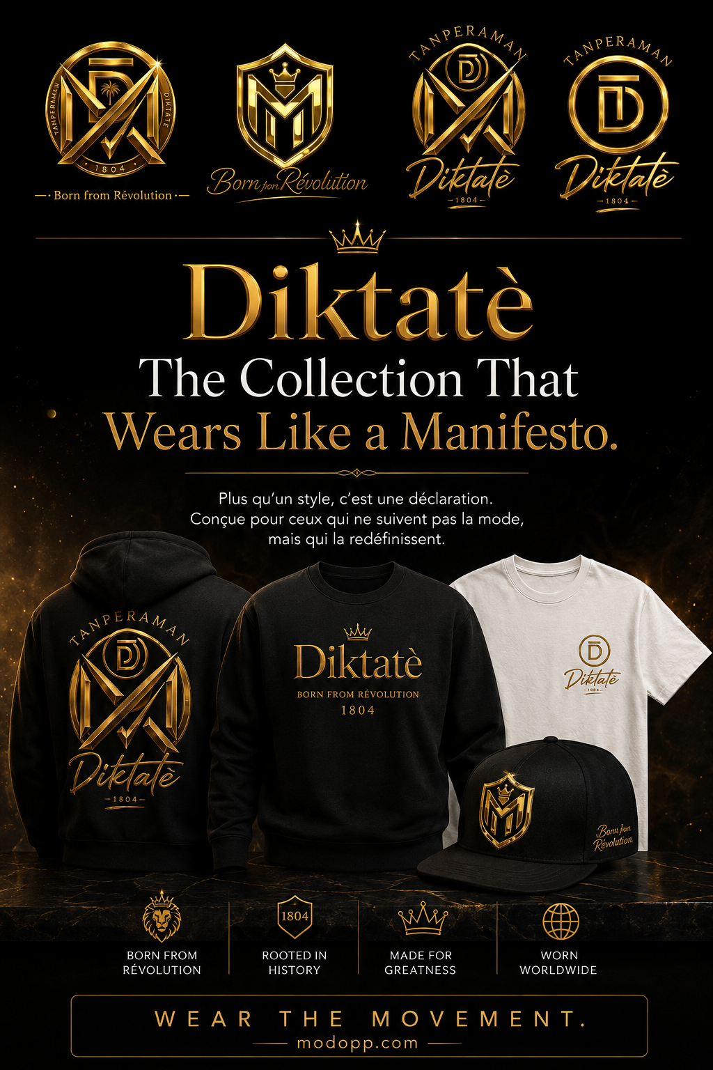 Diktatè — The Collection That Wears Like a Manifesto