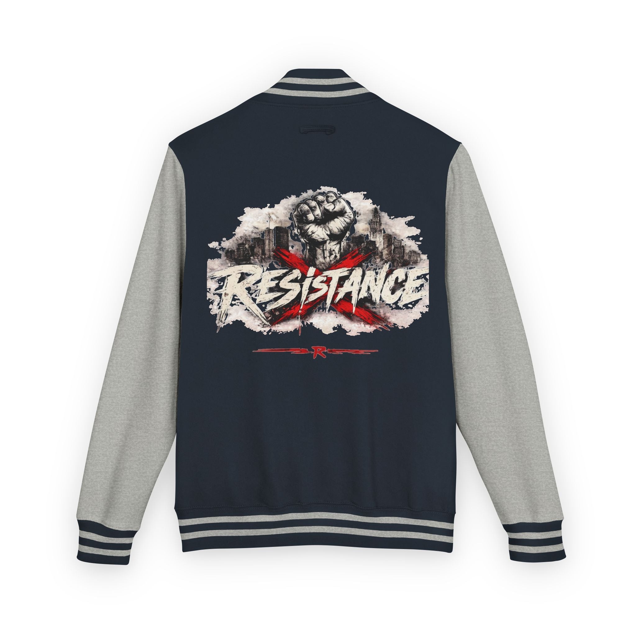 Resistance Varsity Jacket — styled photo, view 21