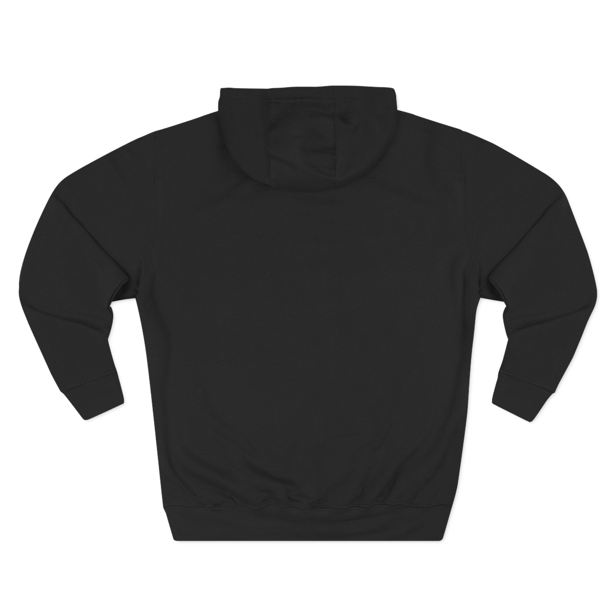 Three-Panel Fleece Hoodie — detail view