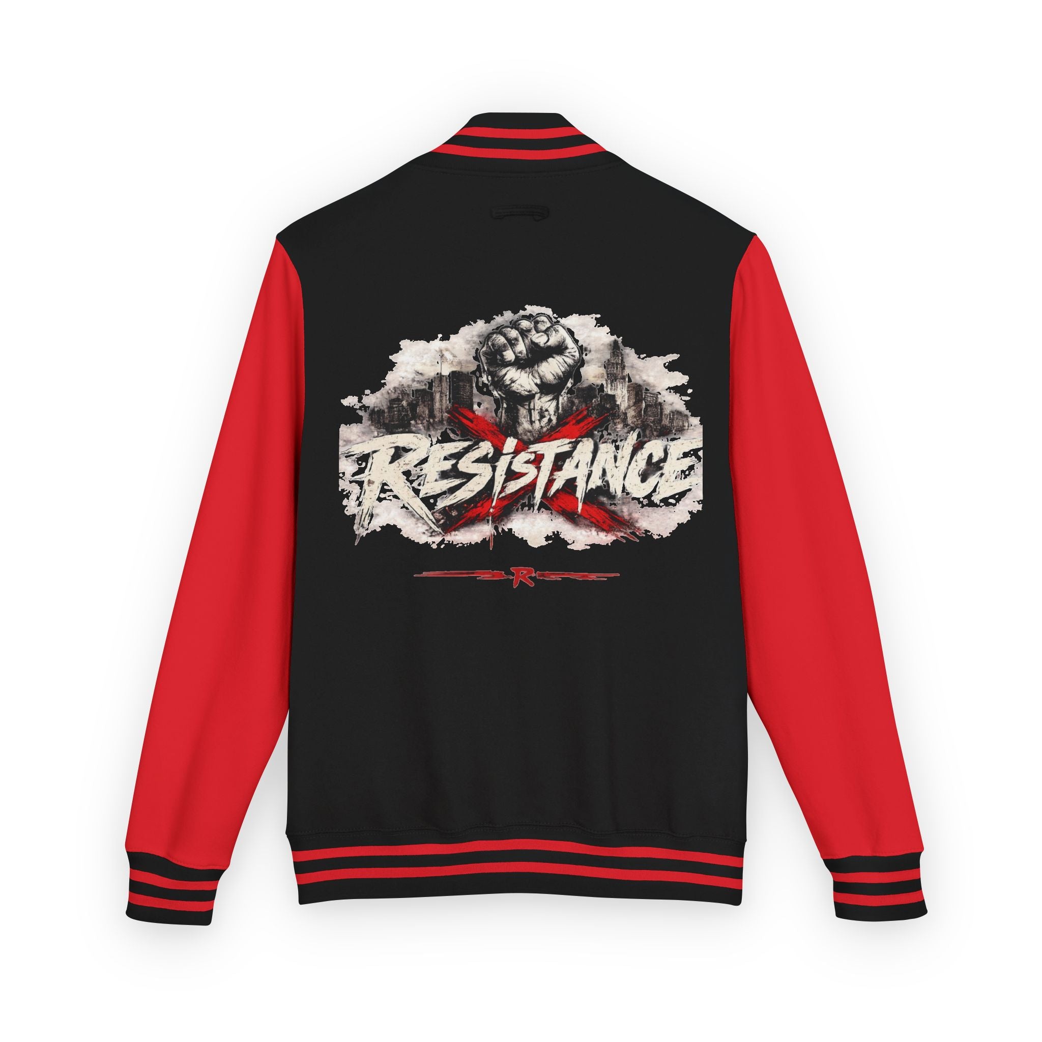 Resistance Varsity Jacket — styled photo, view 30