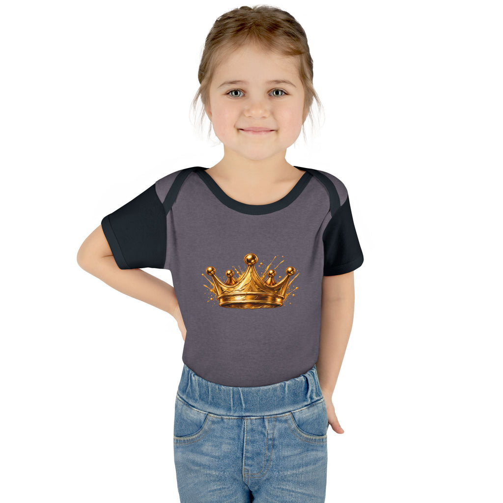 New Prince Baby Bodysuit — Infant Rib Onesie