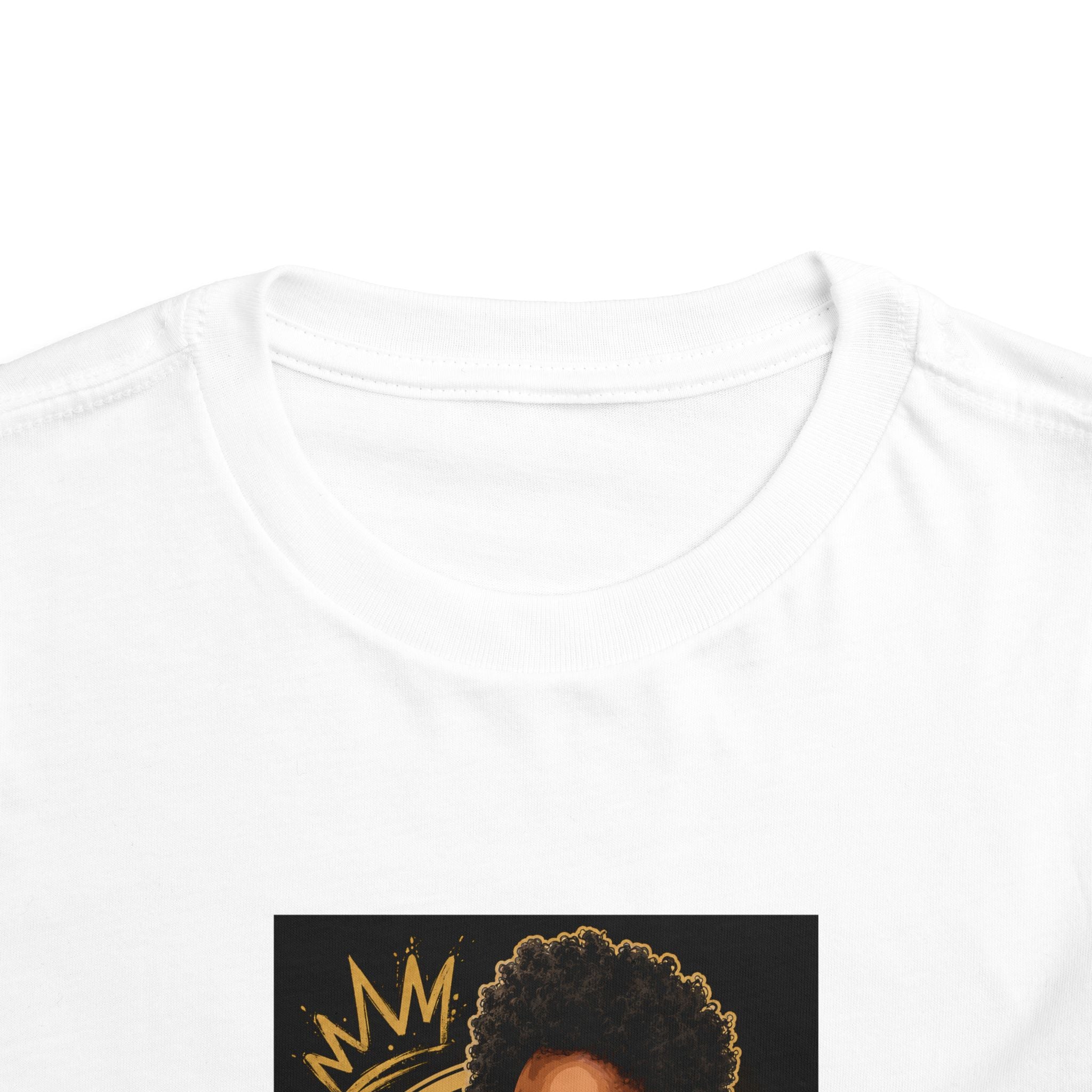 "New Prince" Afro Baby Shirt — graphic detail