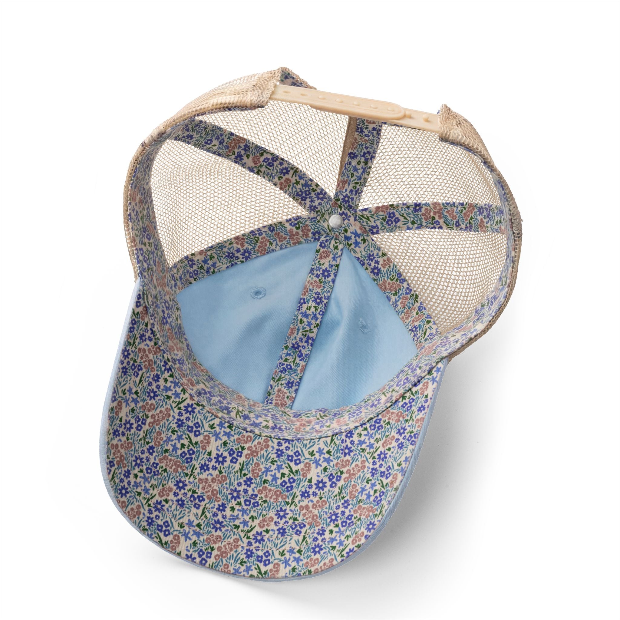 Washed Mesh-Back Cap — side view