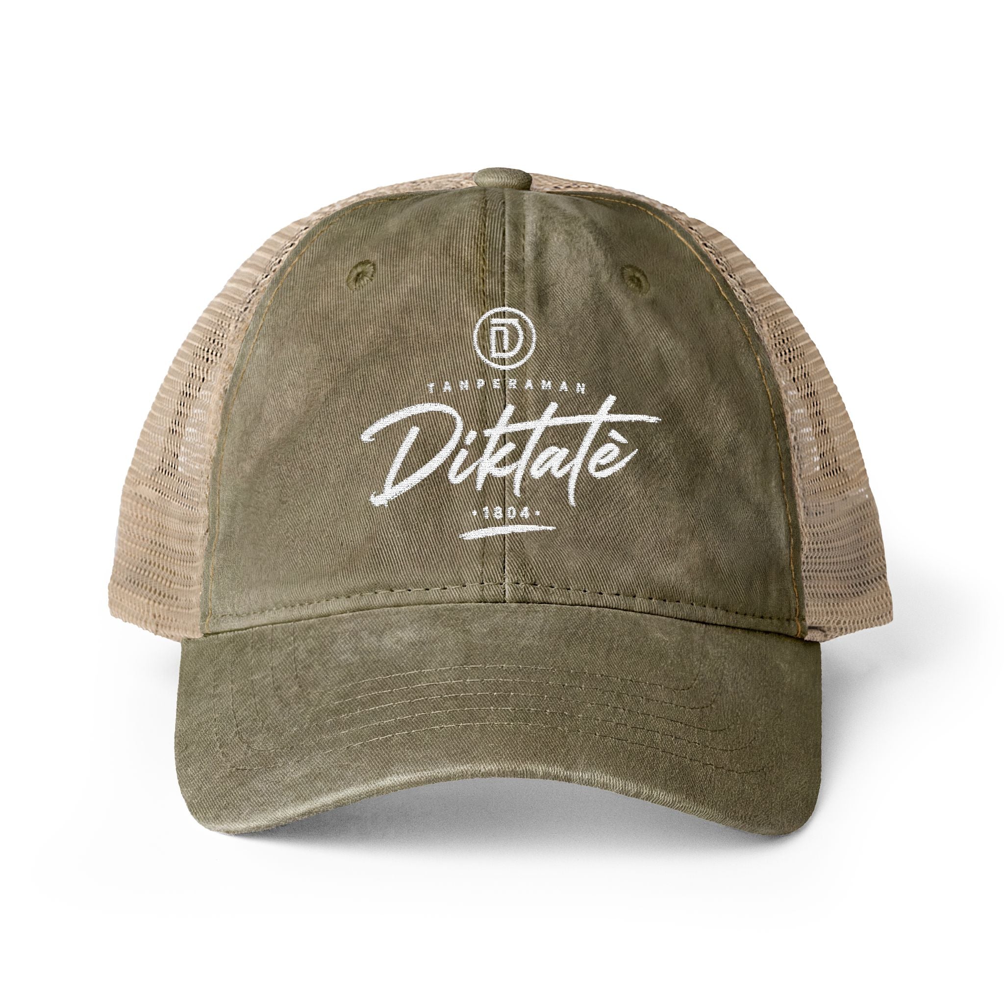 Washed Mesh-Back Cap — styled photo, view 5