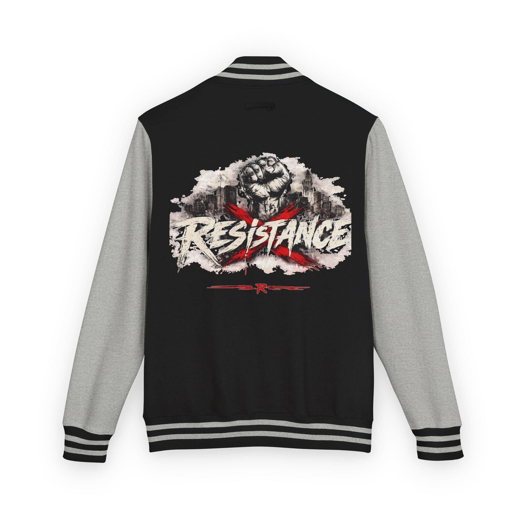 Resistance Varsity Jacket — styled photo, view 18