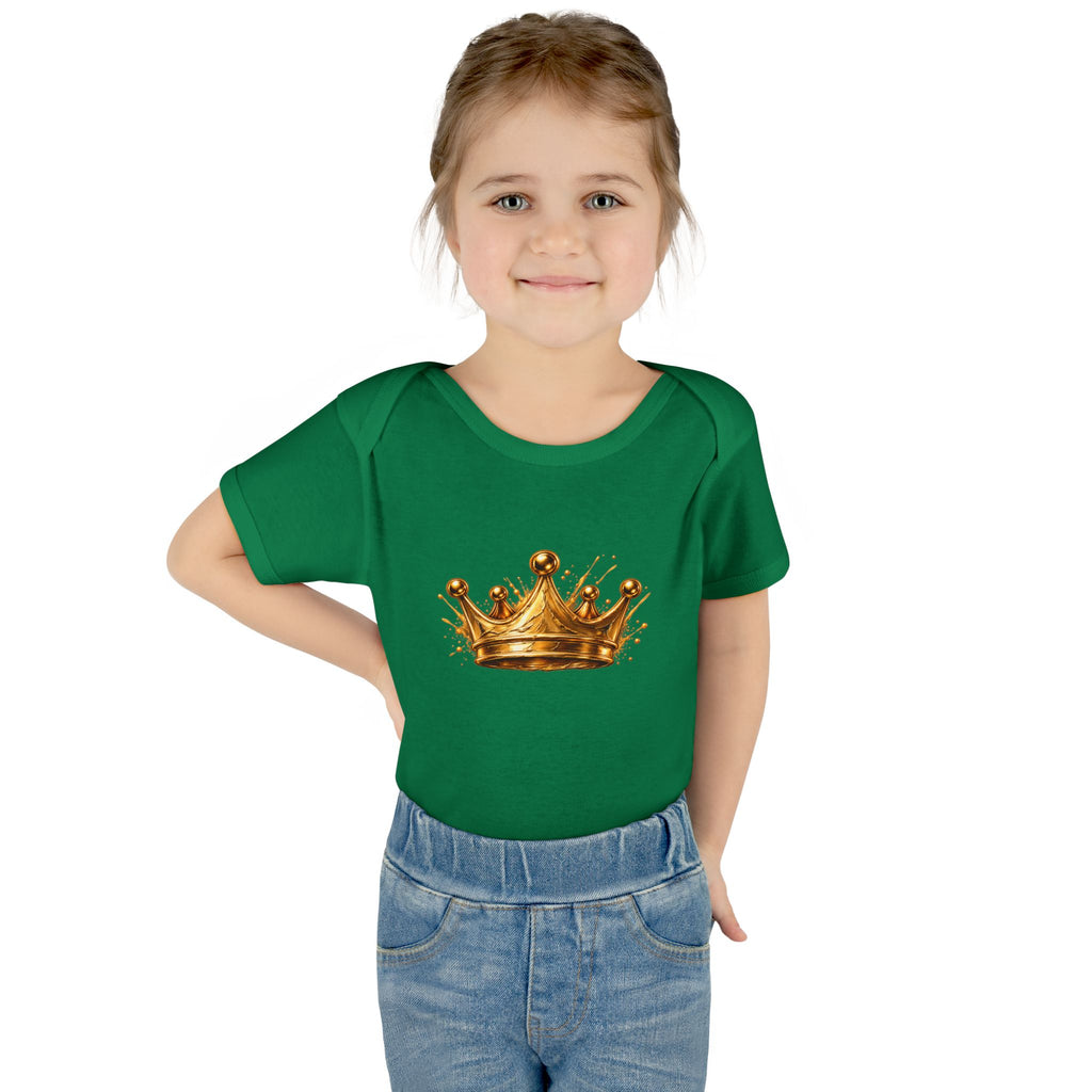 New Prince Baby Bodysuit — Infant Rib Onesie