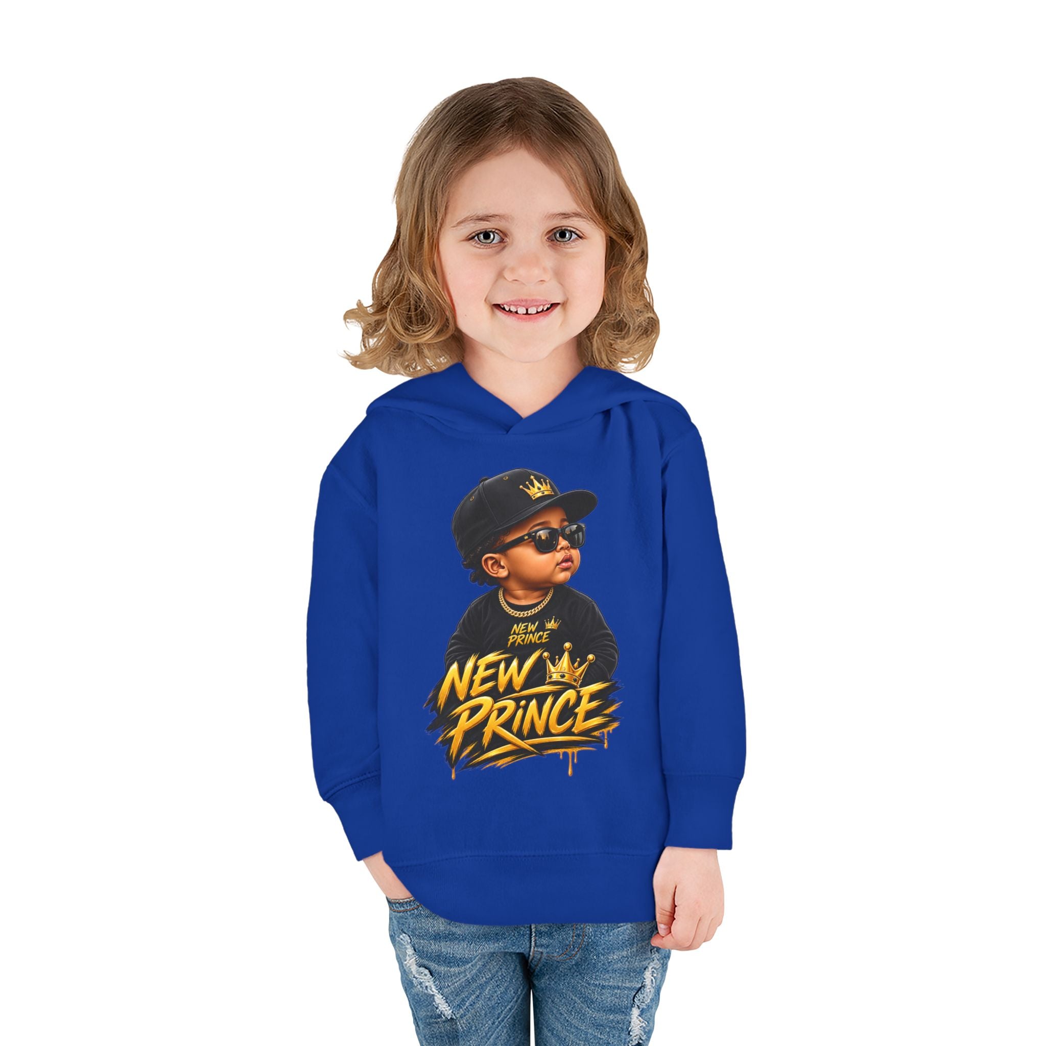 New Prince Toddler Pullover Fleece Hoodie