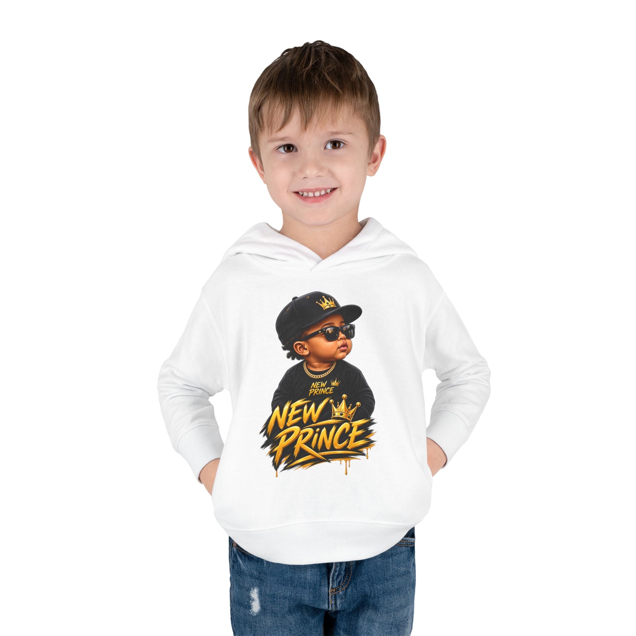 New Prince Toddler Pullover Fleece Hoodie