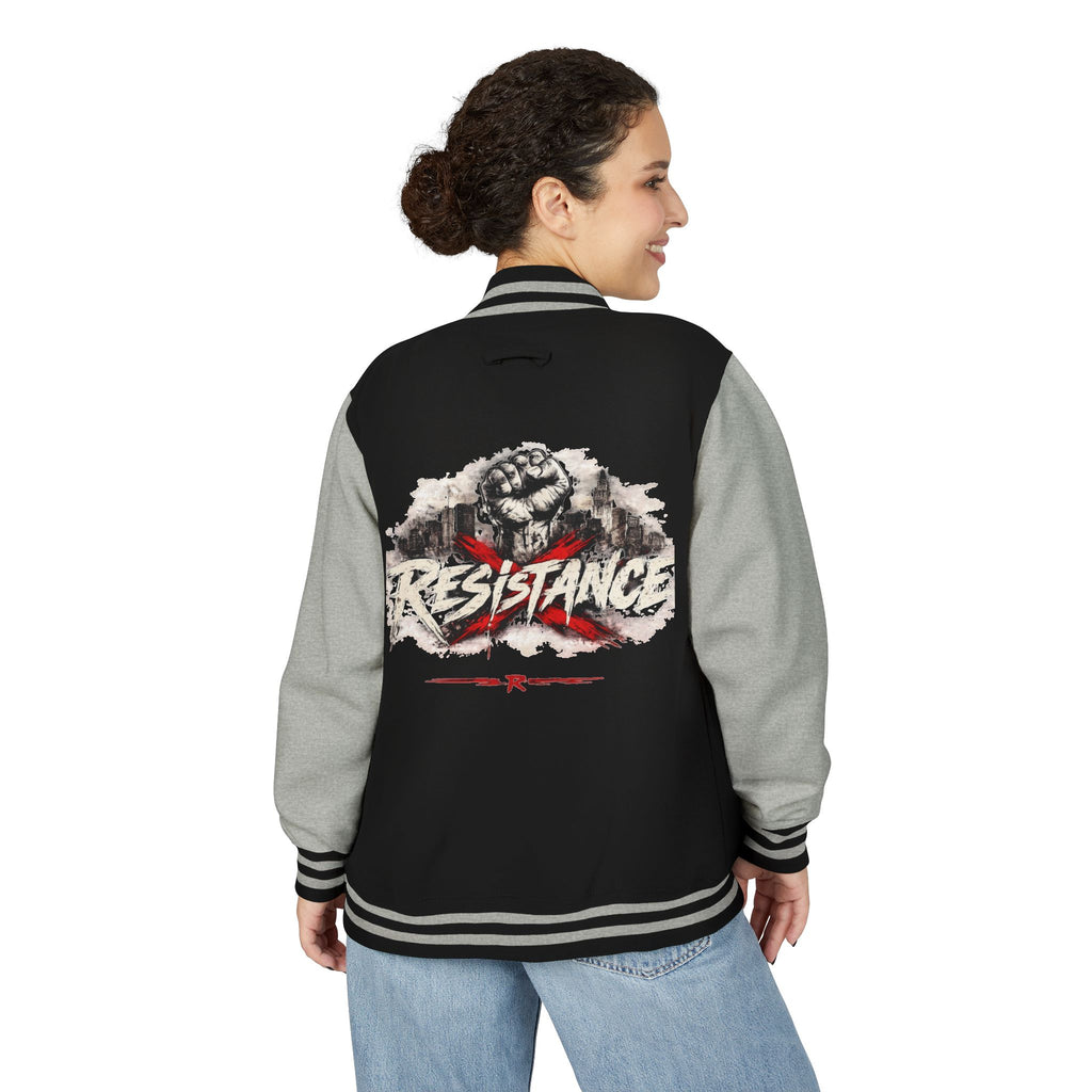 Resistance Varsity Jacket — styled photo, view 20