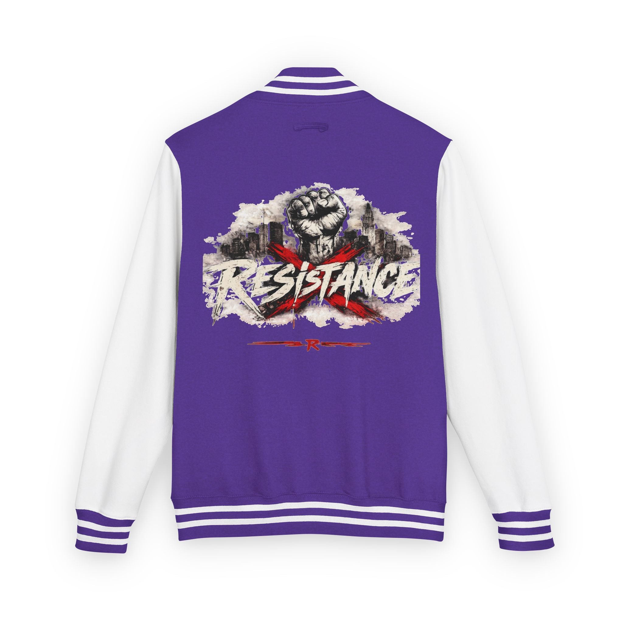 Resistance Varsity Jacket — back view