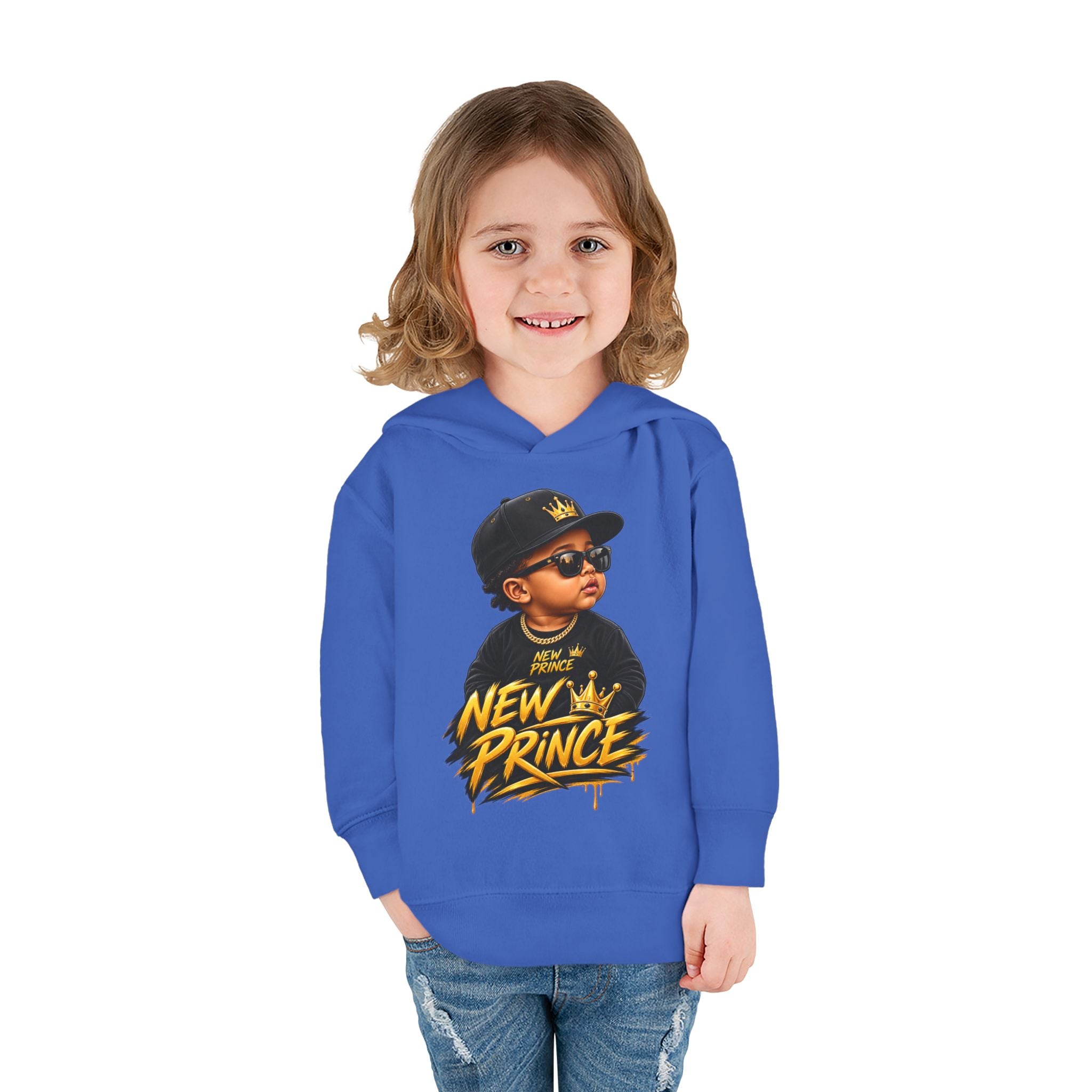 New Prince Toddler Pullover Fleece Hoodie