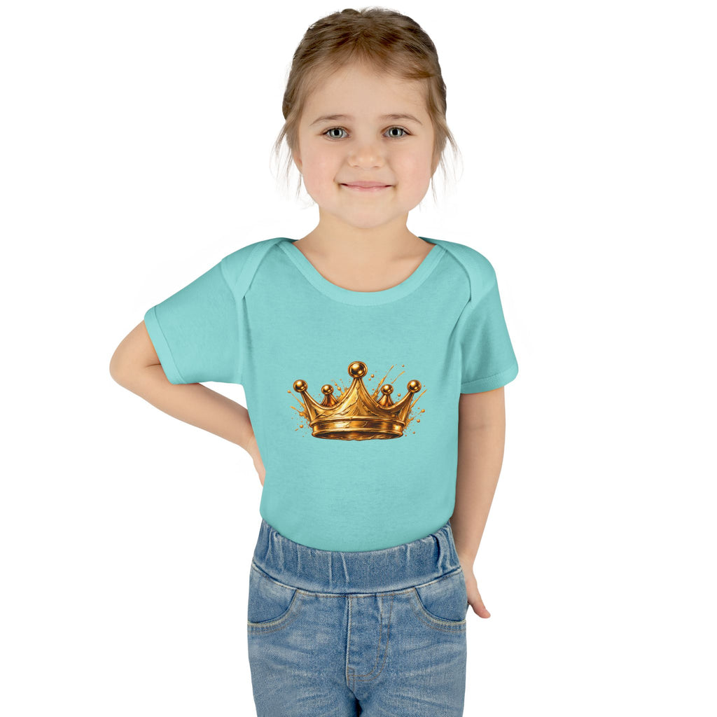 New Prince Baby Bodysuit — Infant Rib Onesie
