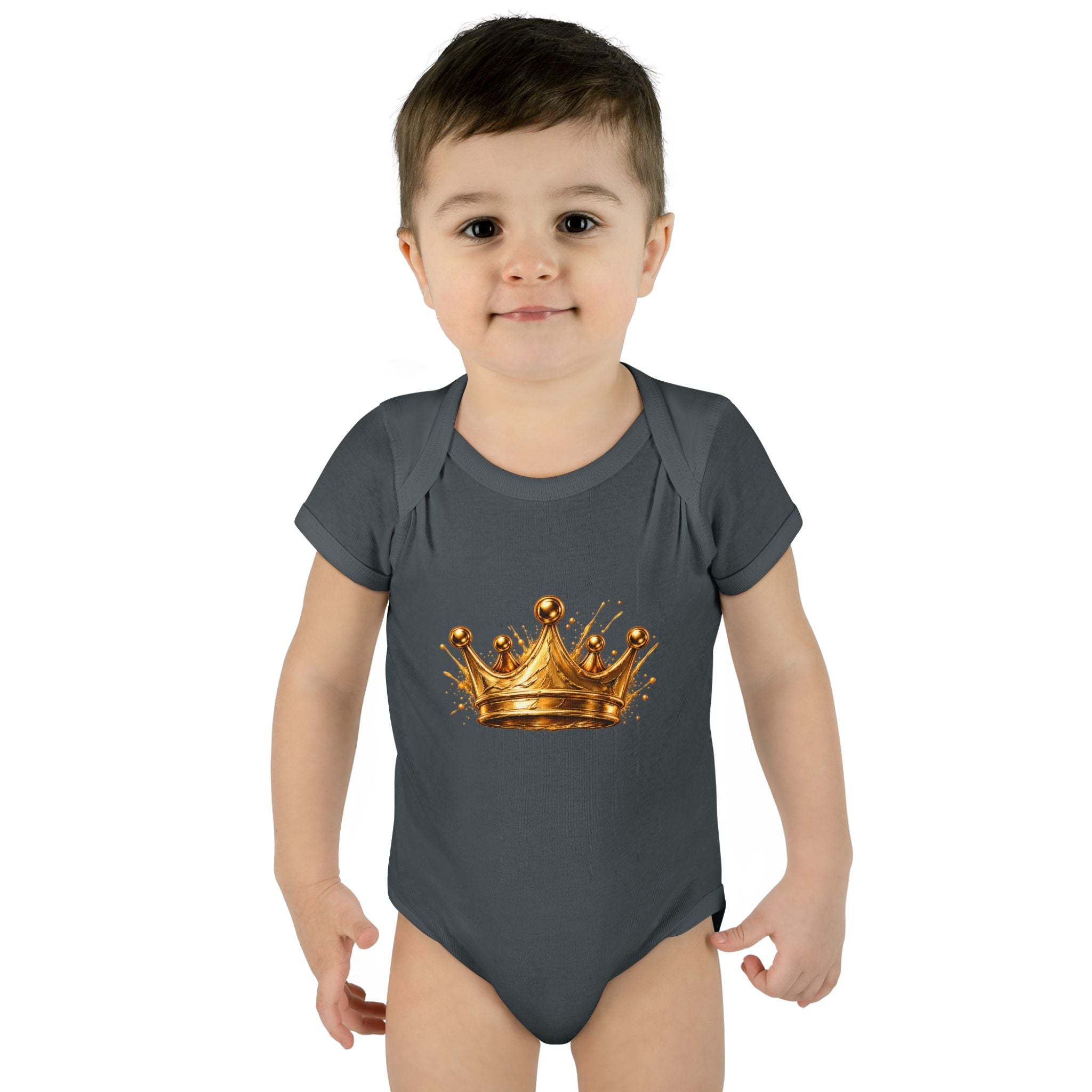 New Prince Baby Bodysuit — Infant Rib Onesie
