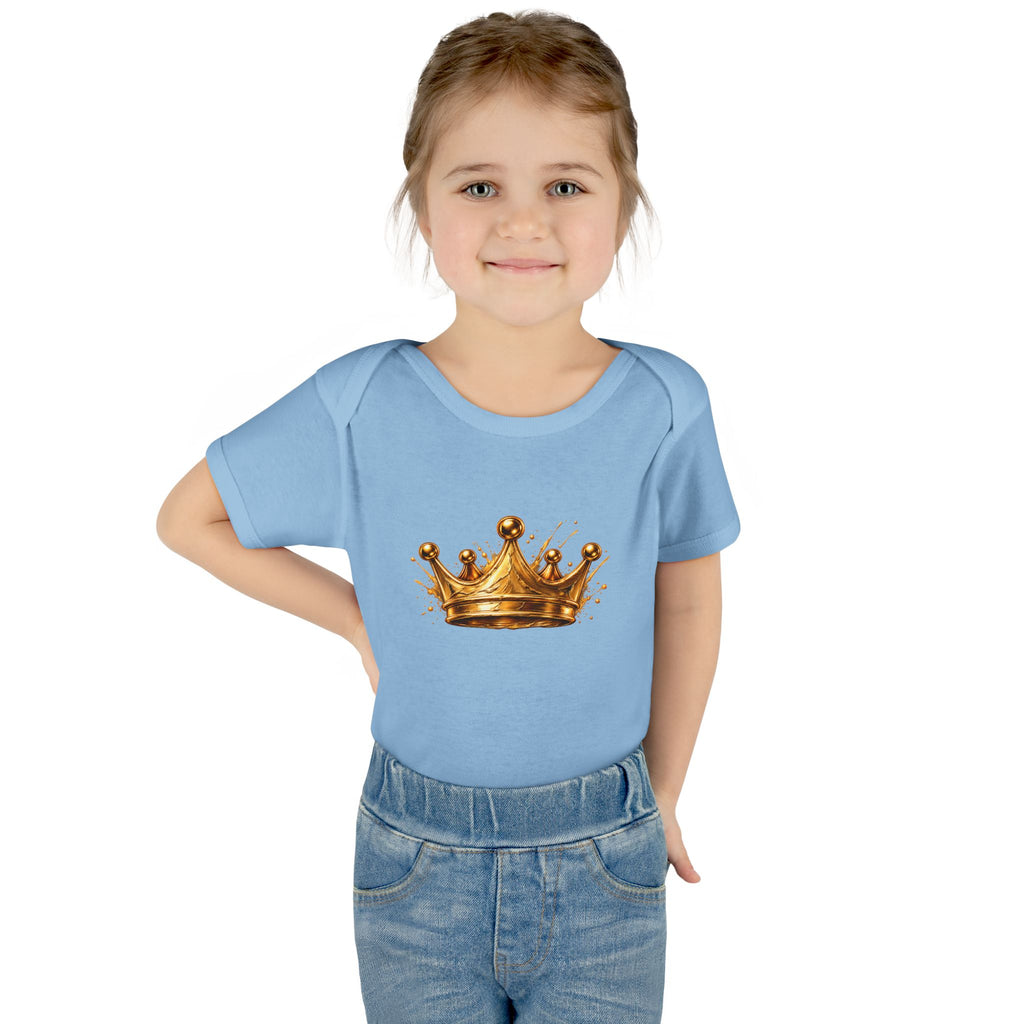 New Prince Baby Bodysuit — Infant Rib Onesie