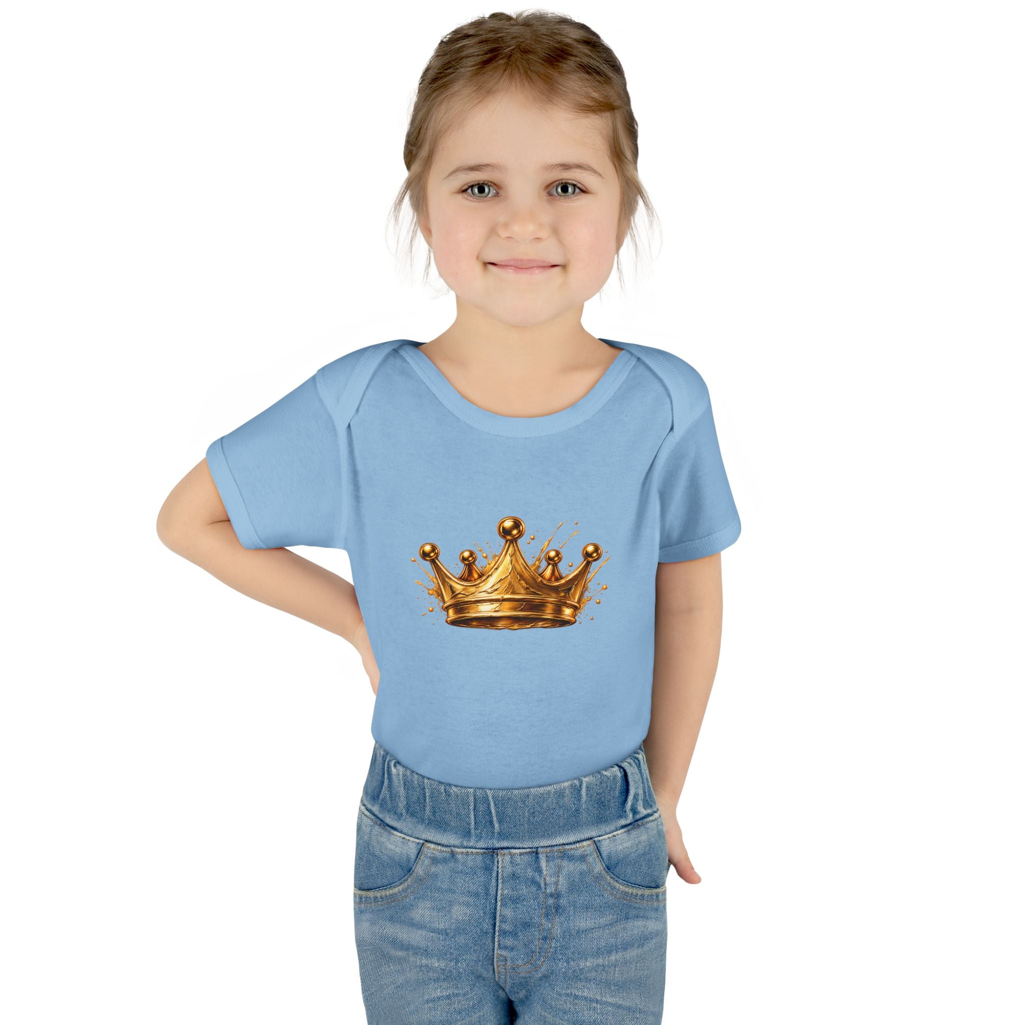 New Prince Baby Bodysuit — Infant Rib Onesie