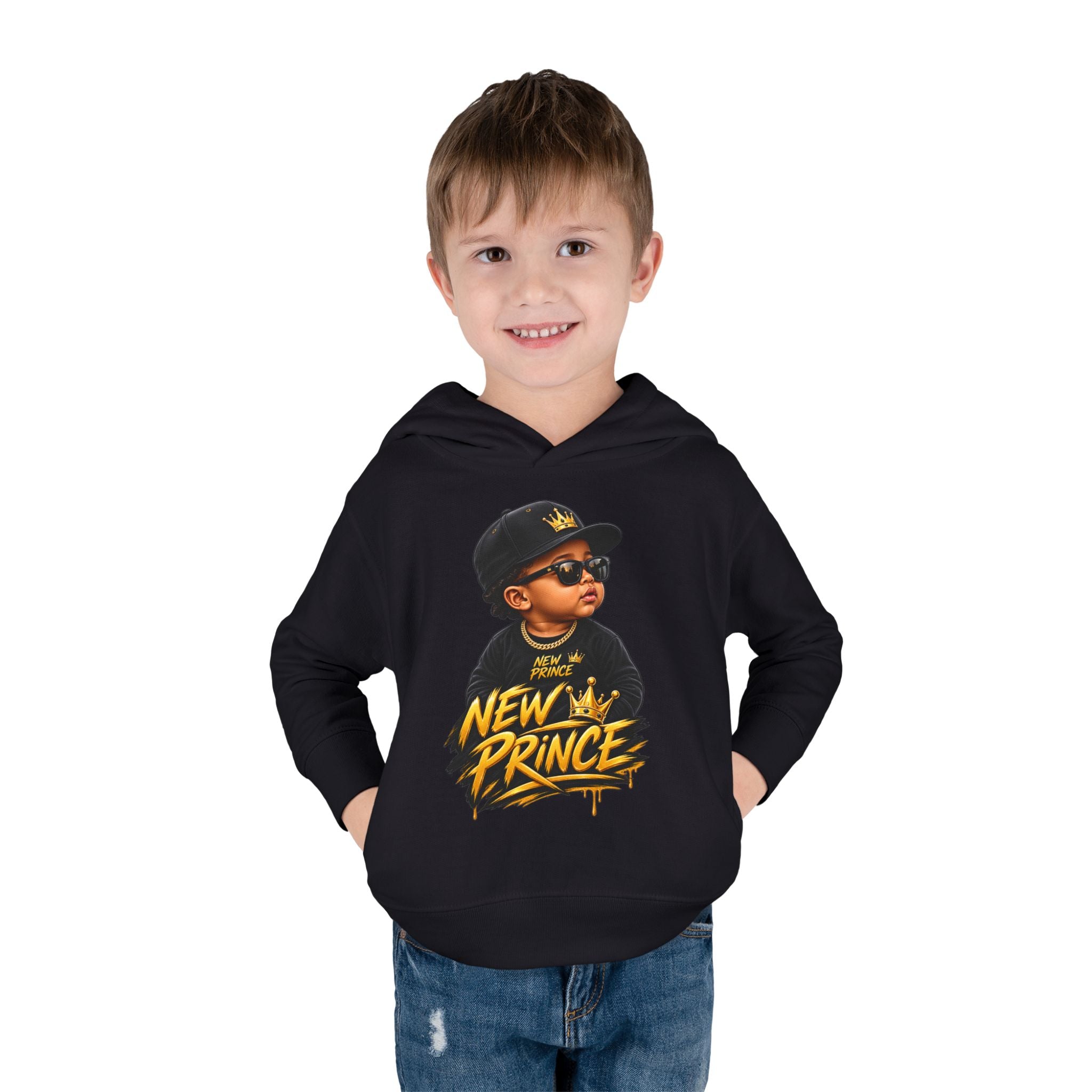 New Prince Toddler Pullover Fleece Hoodie