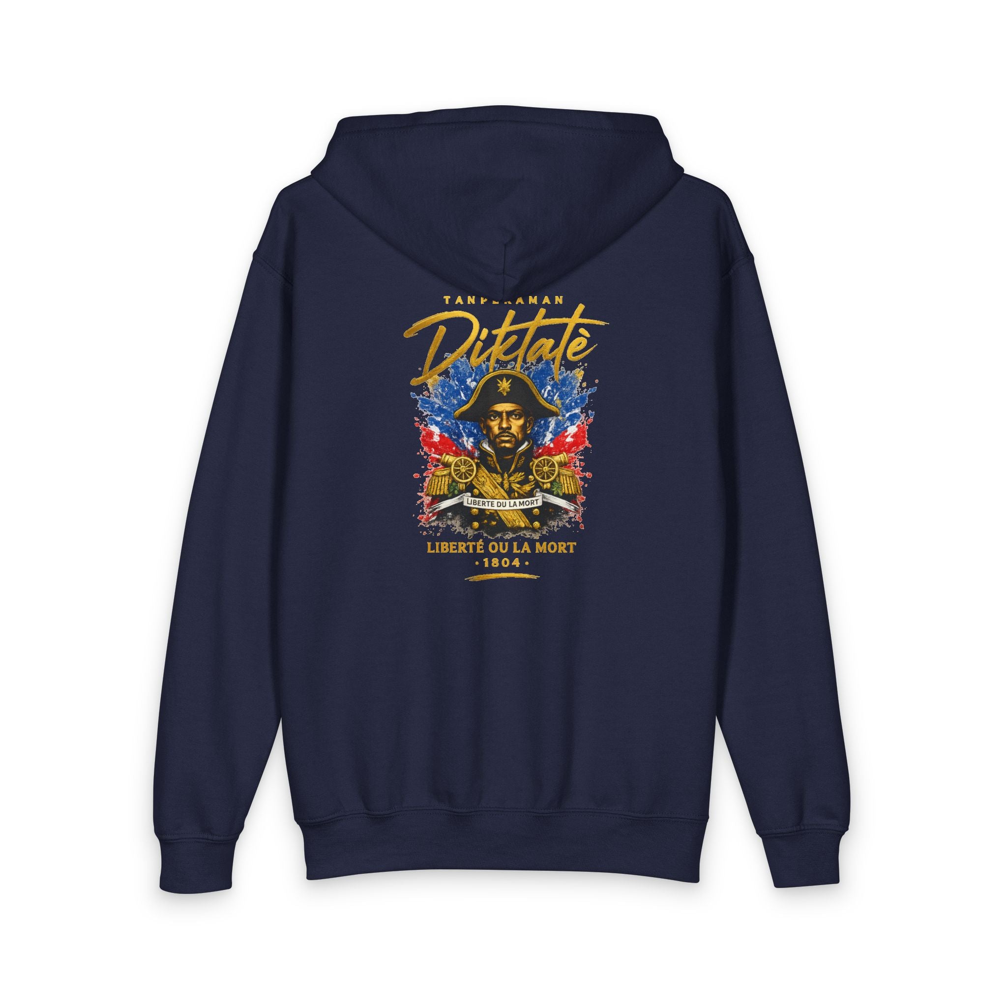 Youth Zip Hoodie — Liberty, styled photo 1