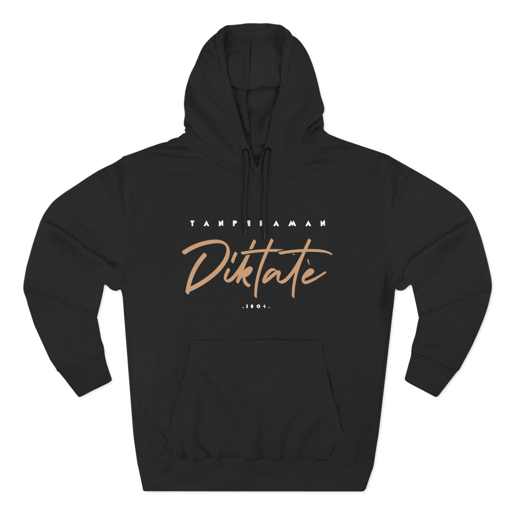 Three-Panel Fleece Hoodie — front view