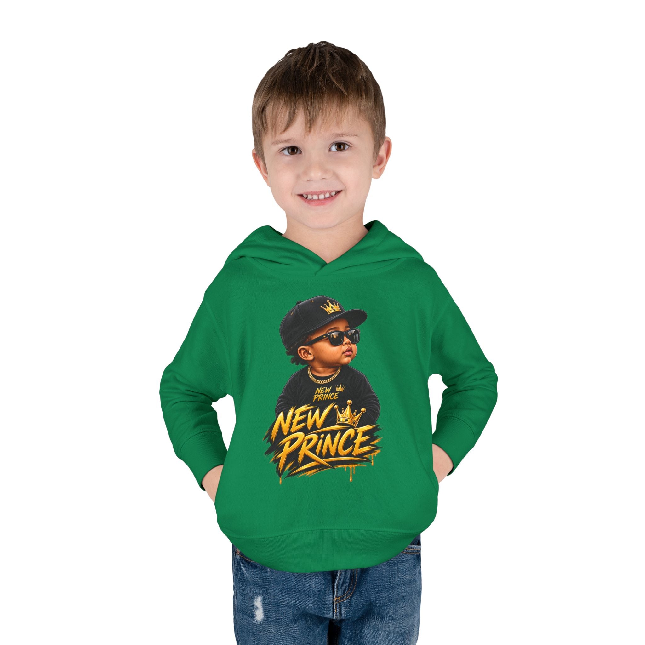 New Prince Toddler Pullover Fleece Hoodie