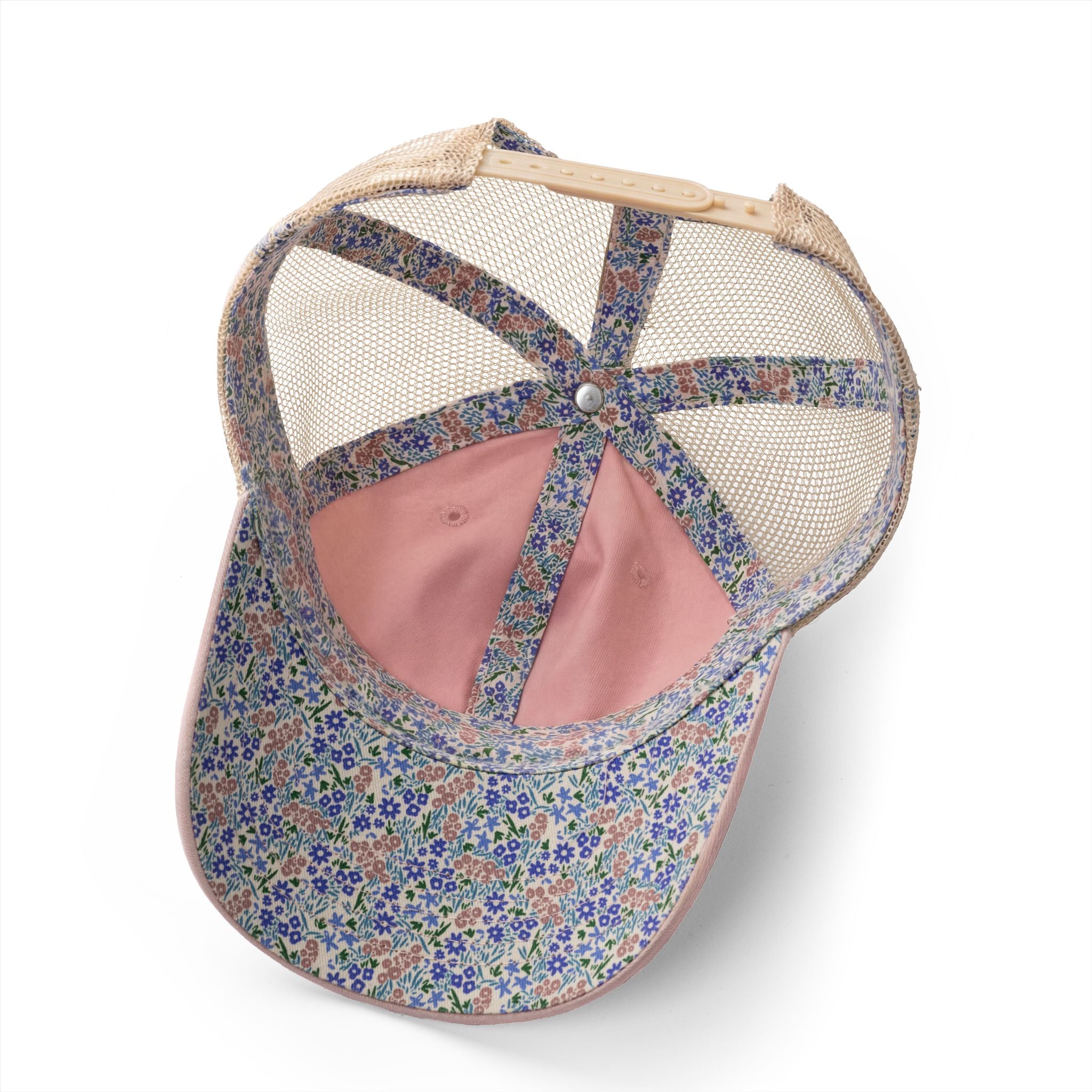 Washed Mesh-Back Cap — mesh panel detail