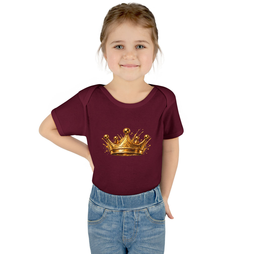 New Prince Baby Bodysuit — Infant Rib Onesie