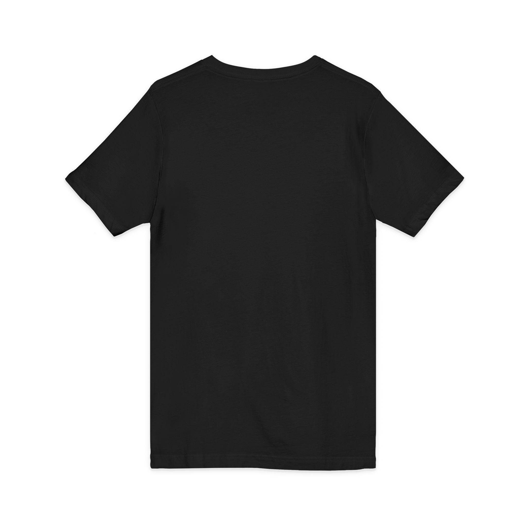 Unisex Short V-Neck Tee — detail view