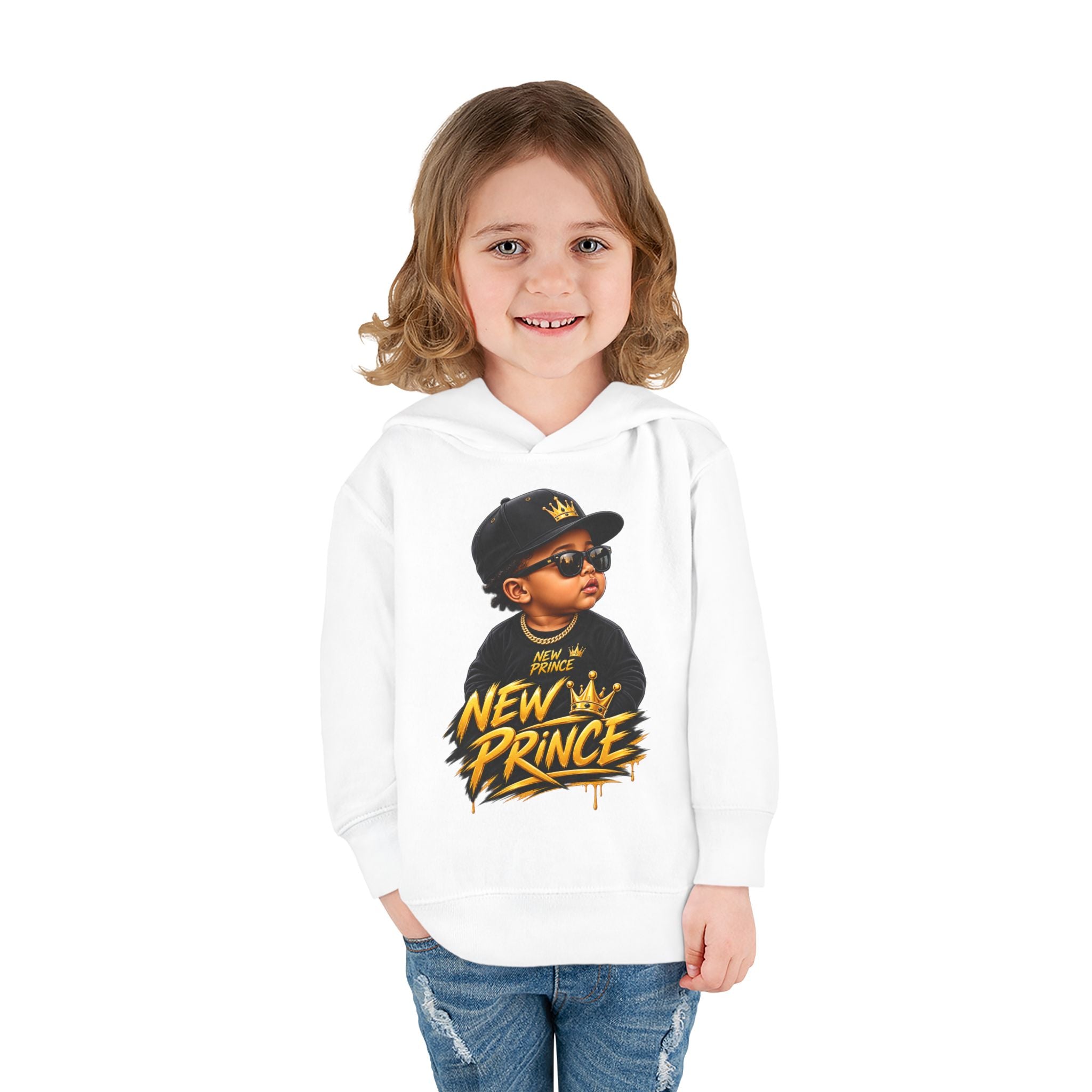 New Prince Toddler Pullover Fleece Hoodie