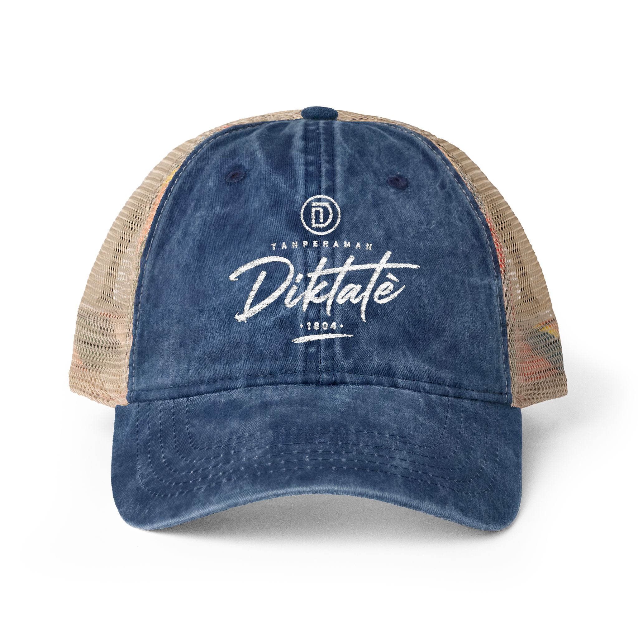 Washed Mesh-Back Cap — styled photo, view 4