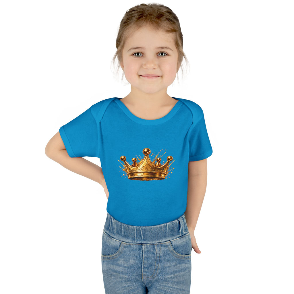 New Prince Baby Bodysuit — Infant Rib Onesie