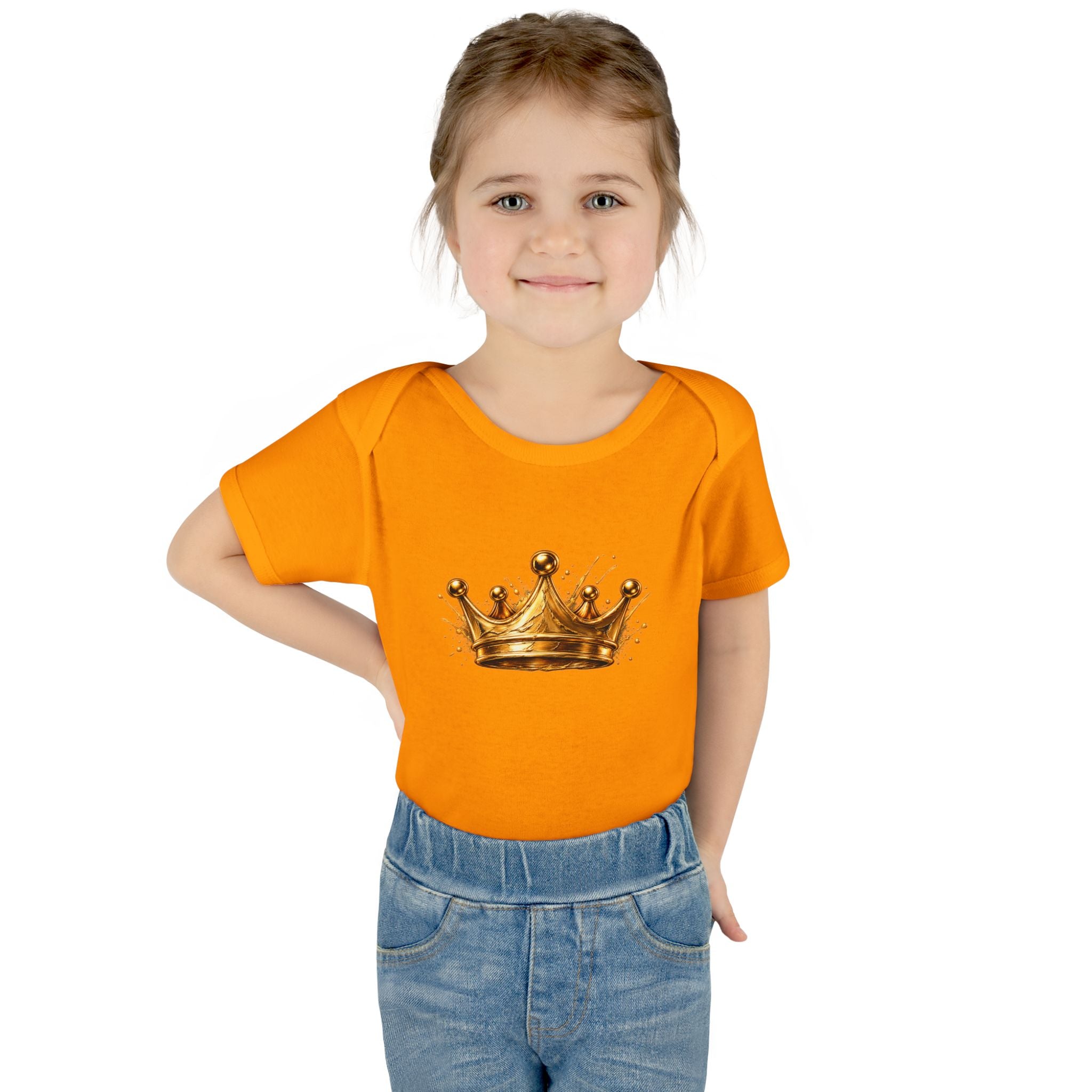 New Prince Baby Bodysuit — Infant Rib Onesie