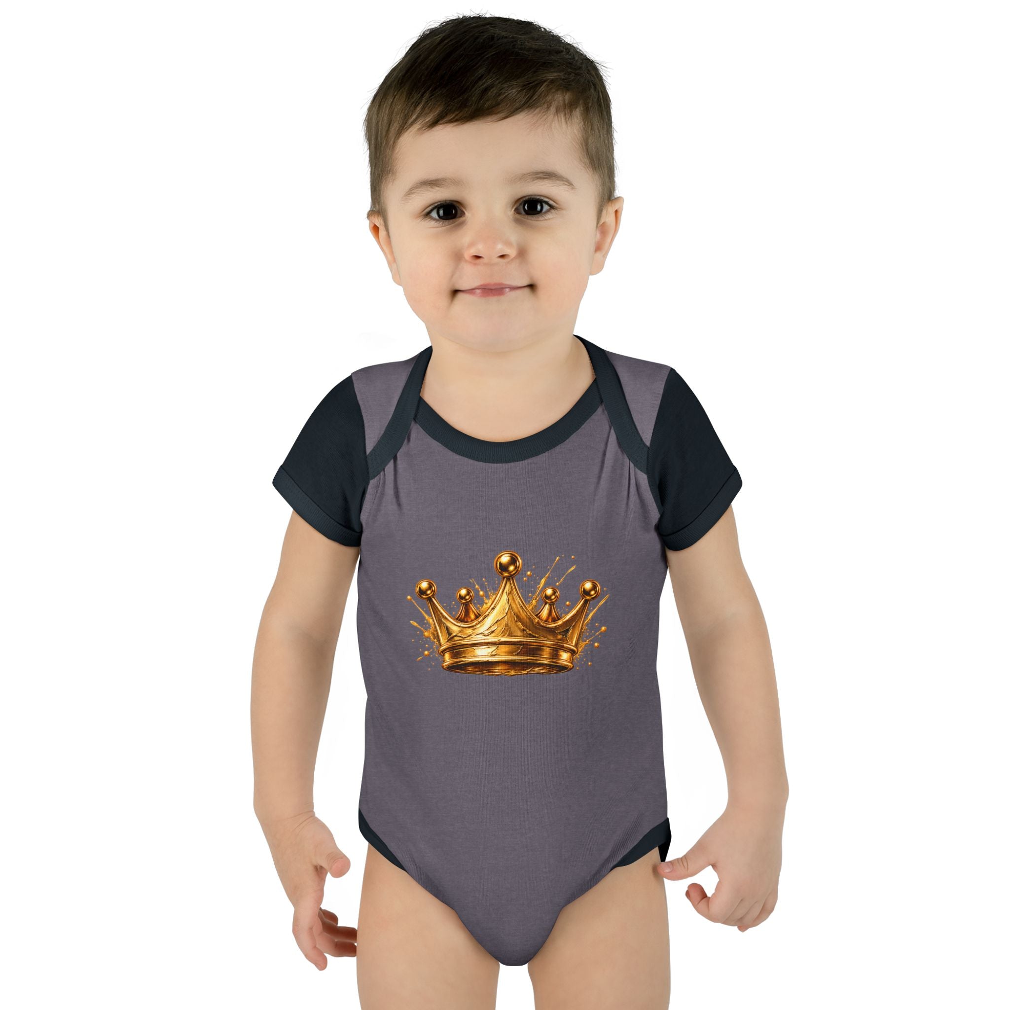 New Prince Baby Bodysuit — Infant Rib Onesie