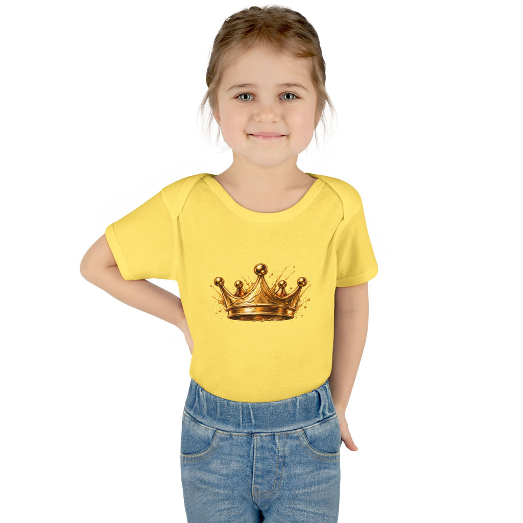 New Prince Baby Bodysuit — Infant Rib Onesie