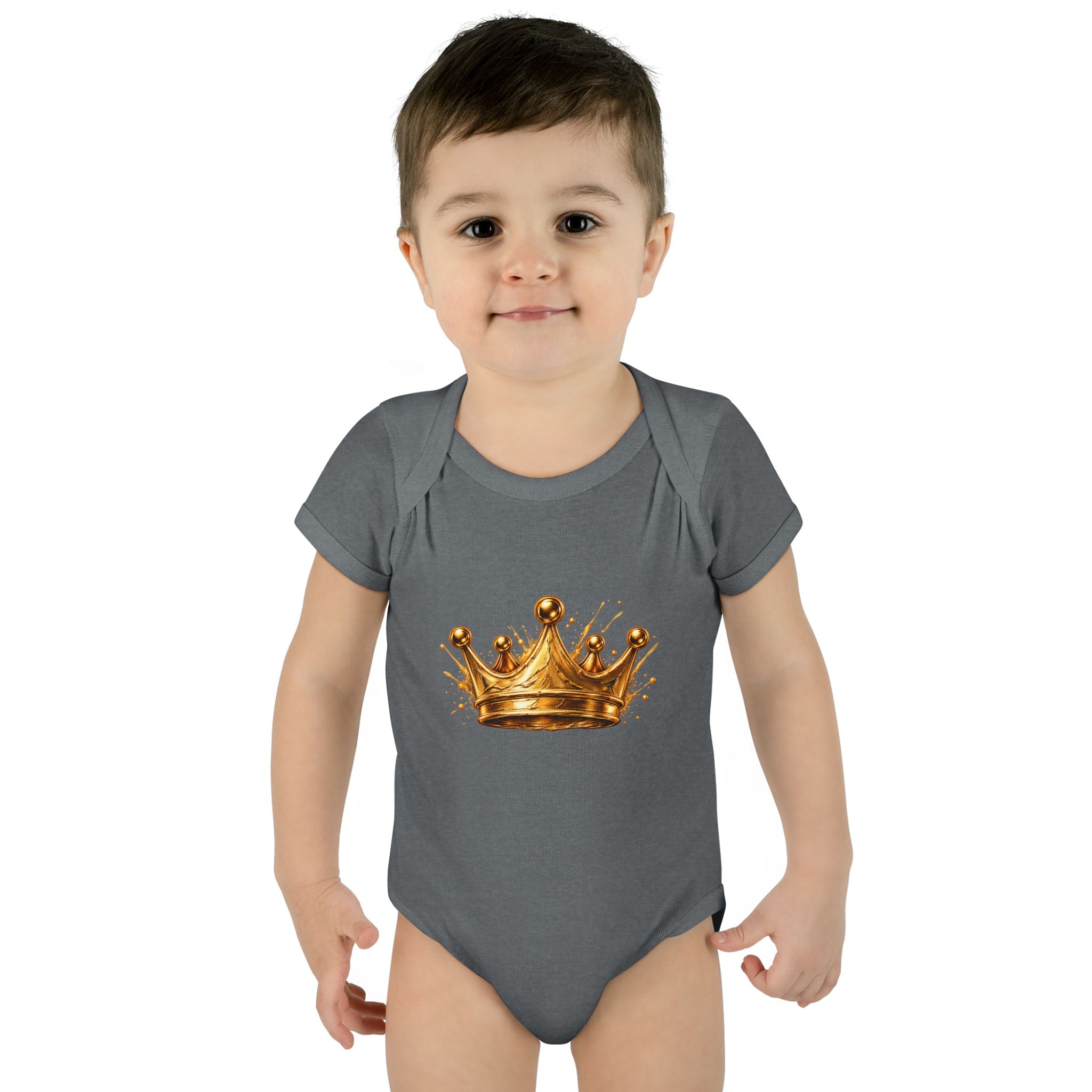 New Prince Baby Bodysuit — Infant Rib Onesie