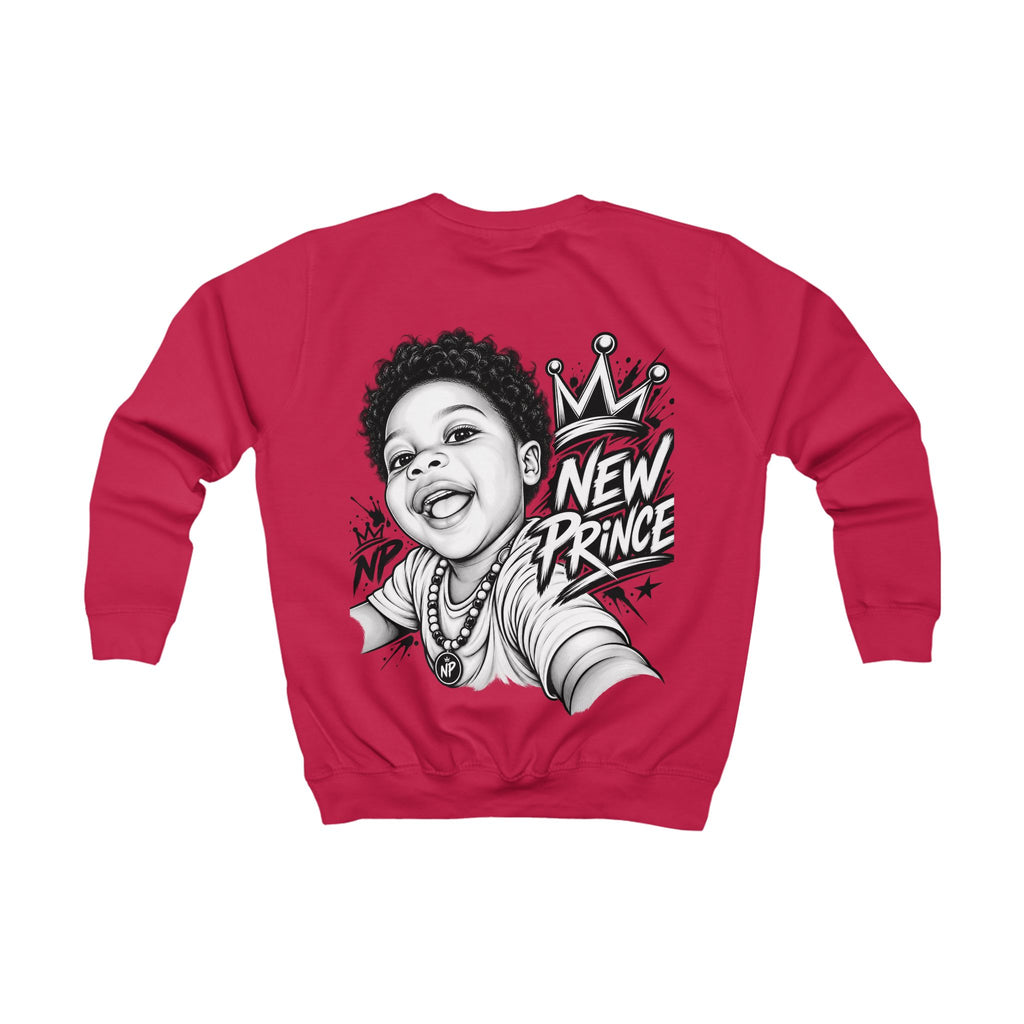 New Prince Kids Sweatshirt — Crown Graphic Crewneck
