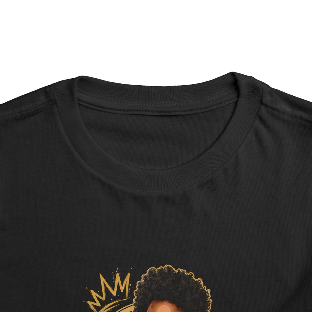 "New Prince" Afro Baby Shirt — side view