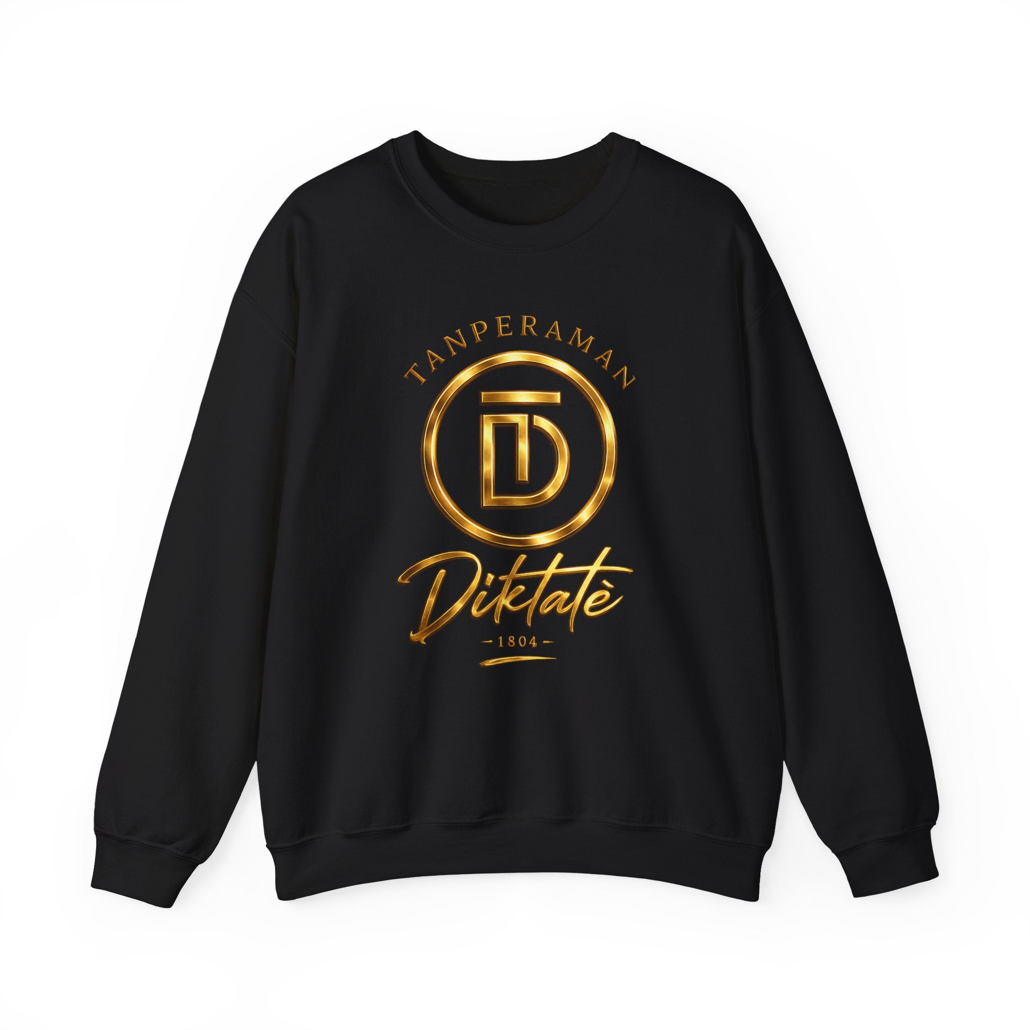 Diktatè 1804 Crewneck — Tanperaman, front view