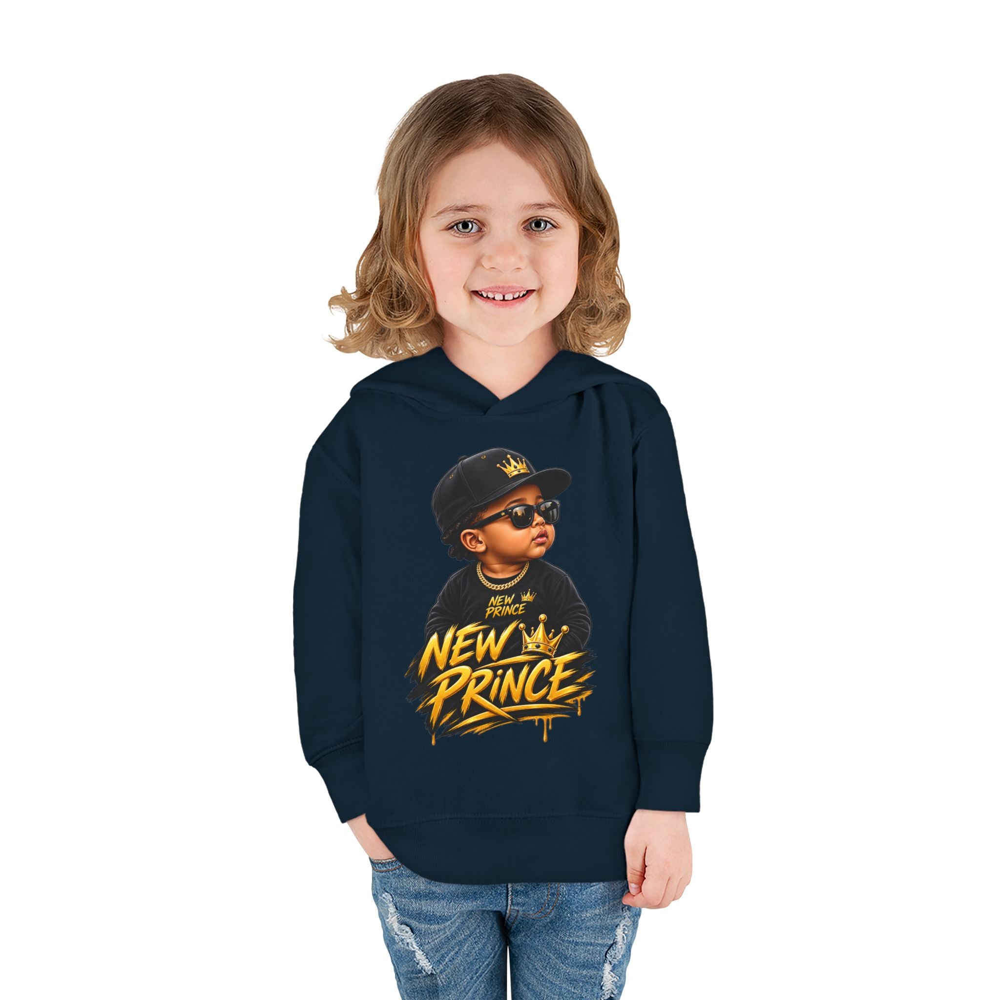 New Prince Toddler Pullover Fleece Hoodie