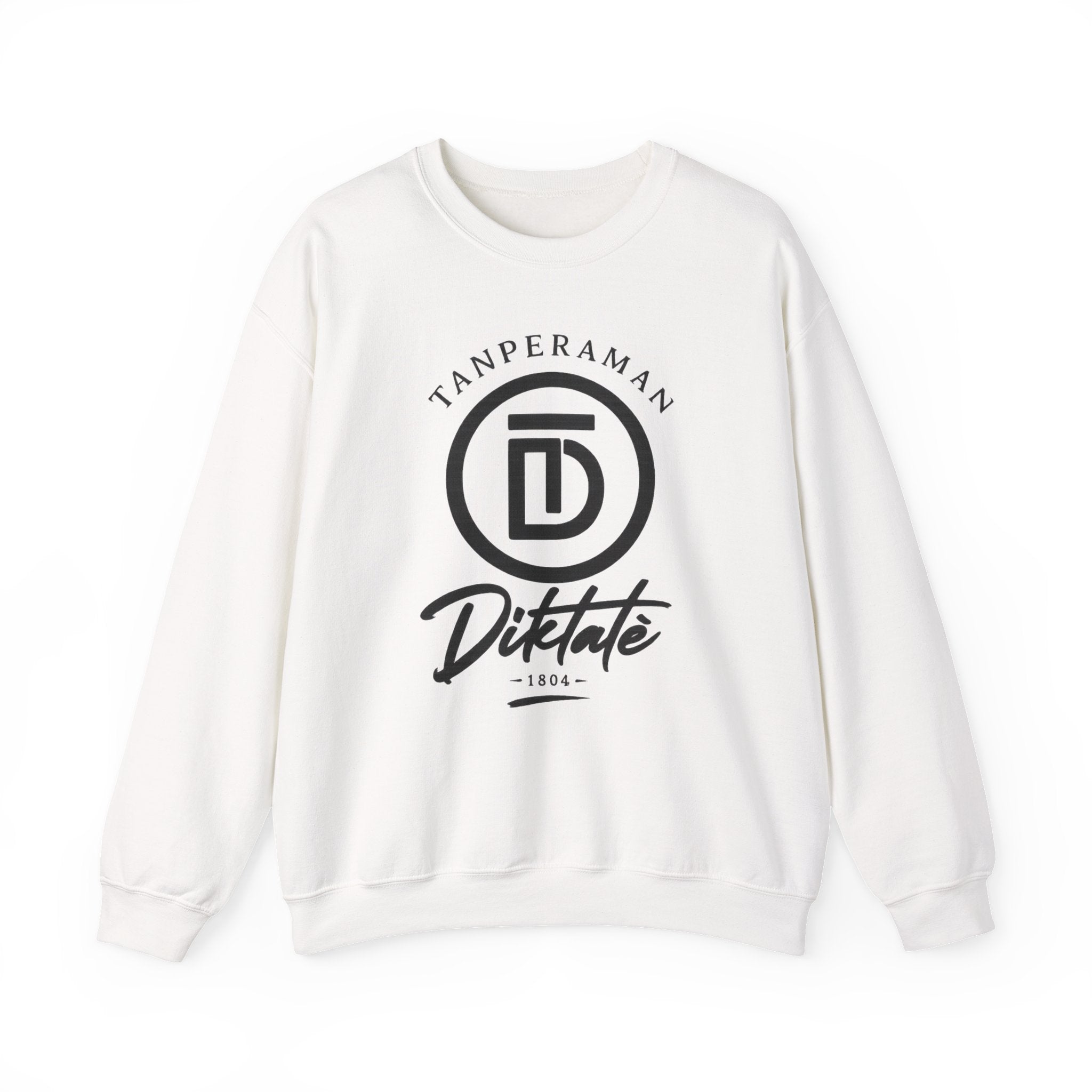 Diktatè 1804 Crewneck — Tanperaman, back view