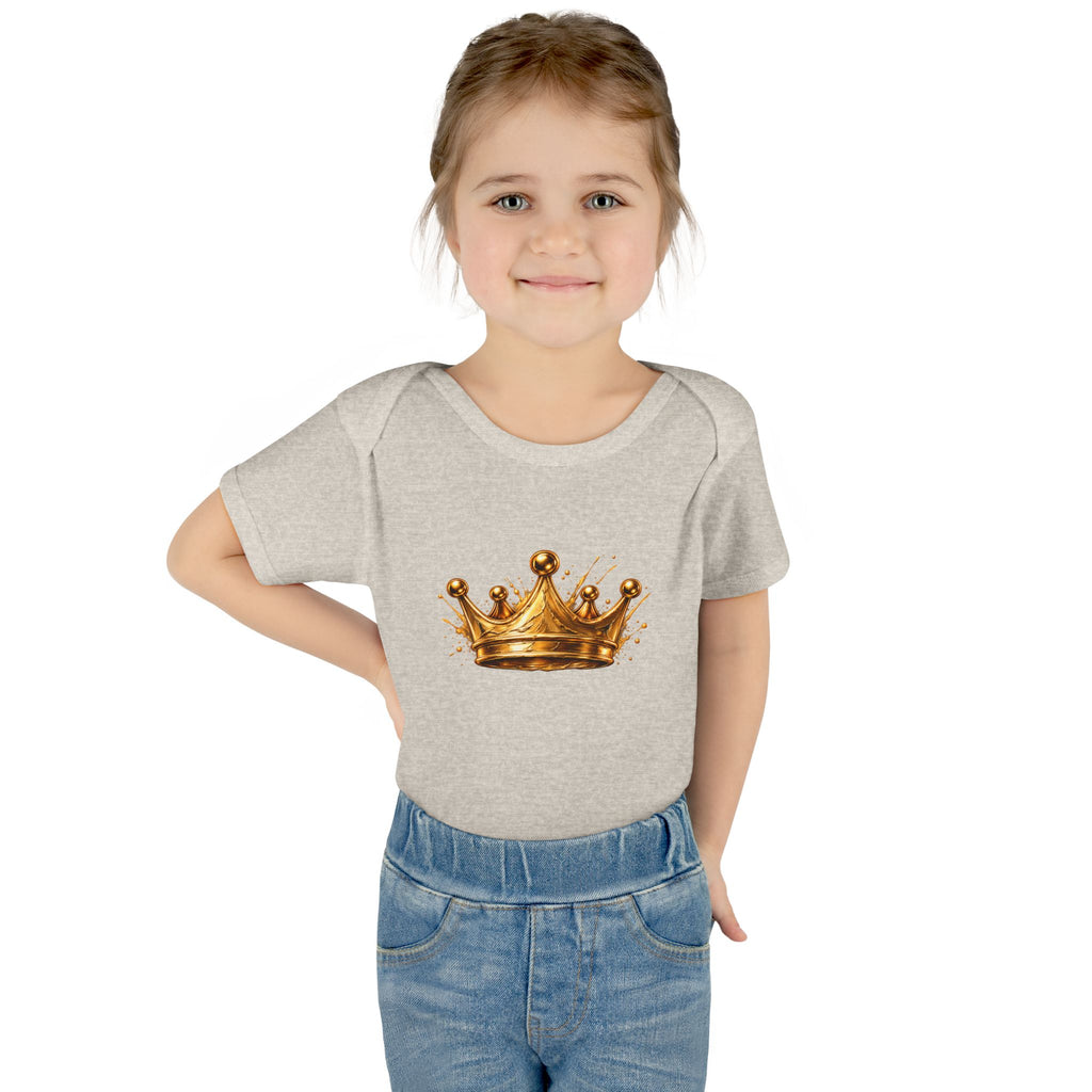 New Prince Baby Bodysuit — Infant Rib Onesie