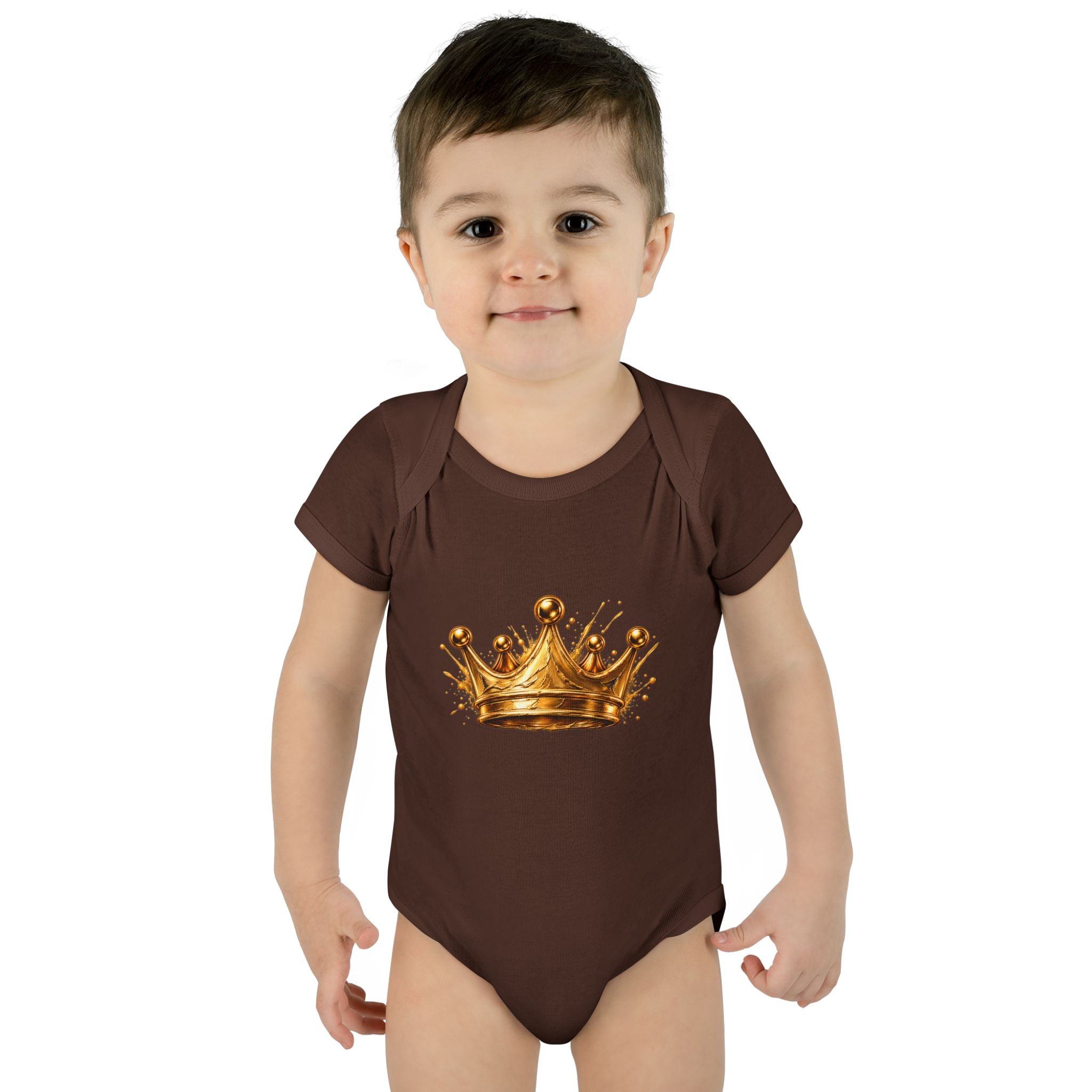 New Prince Baby Bodysuit — styled photo 11
