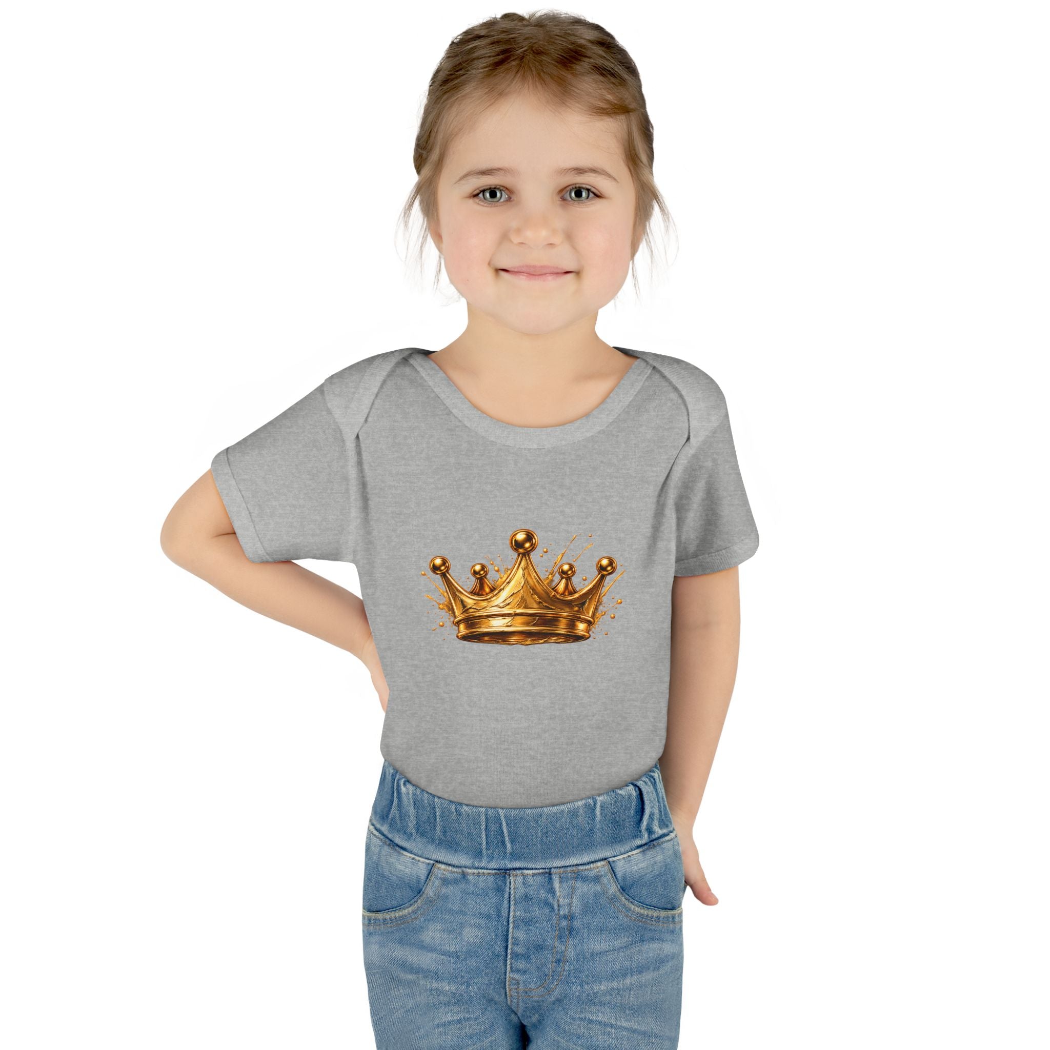 New Prince Baby Bodysuit — Infant Rib Onesie