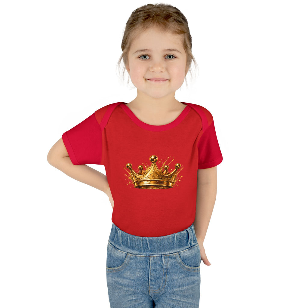 New Prince Baby Bodysuit — Infant Rib Onesie