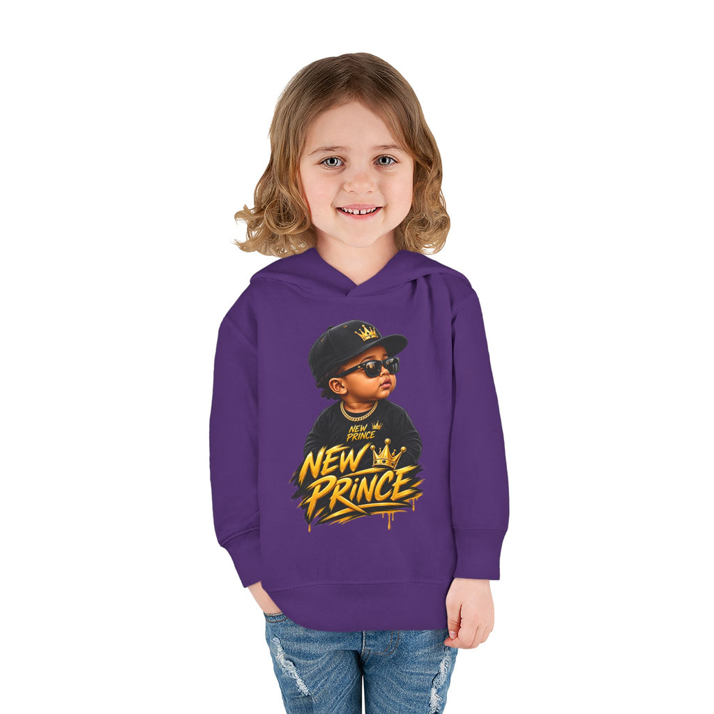 New Prince Toddler Pullover Fleece Hoodie
