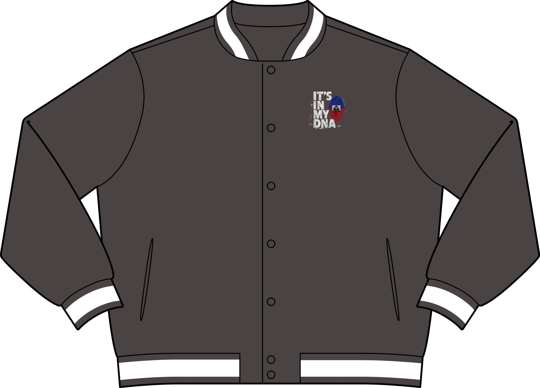 DNA Insulated Varsity Jacket — back view
