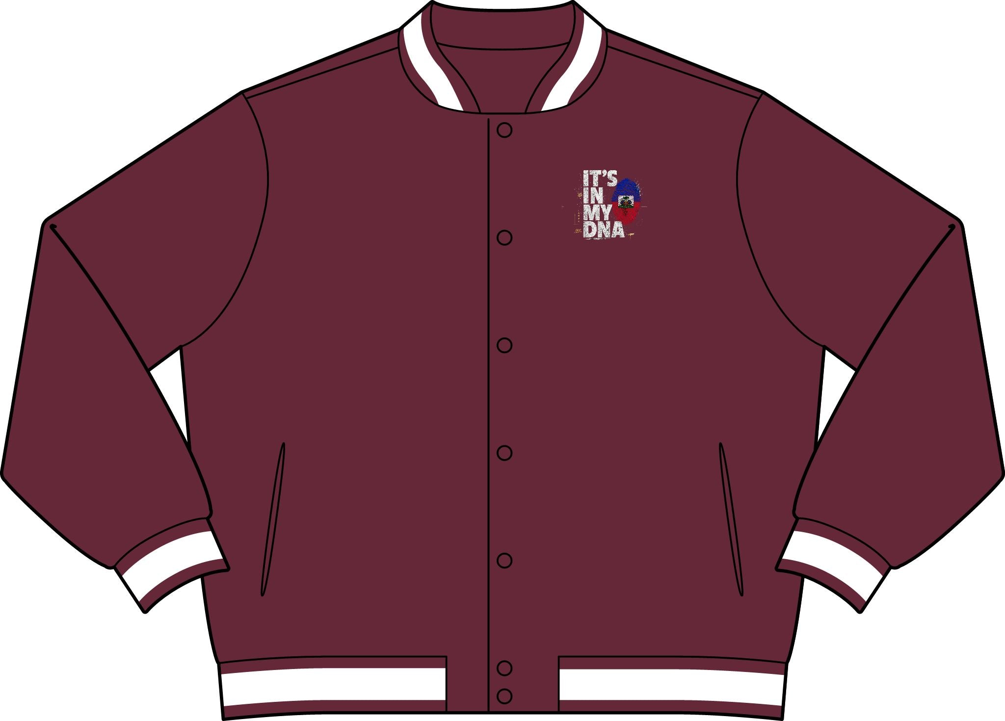 DNA Insulated Varsity Jacket — front view