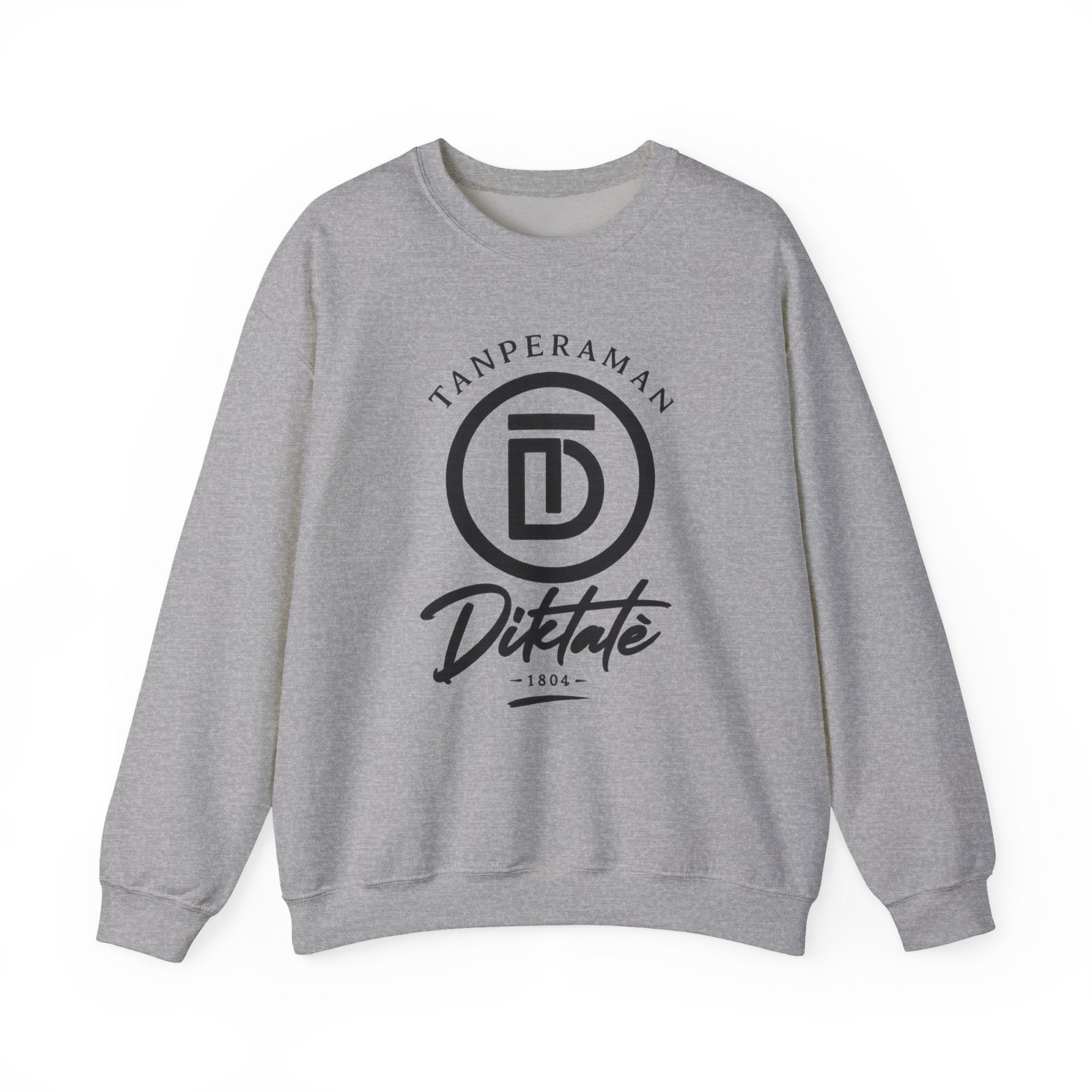 Diktatè 1804 Crewneck — Tanperaman, detail view