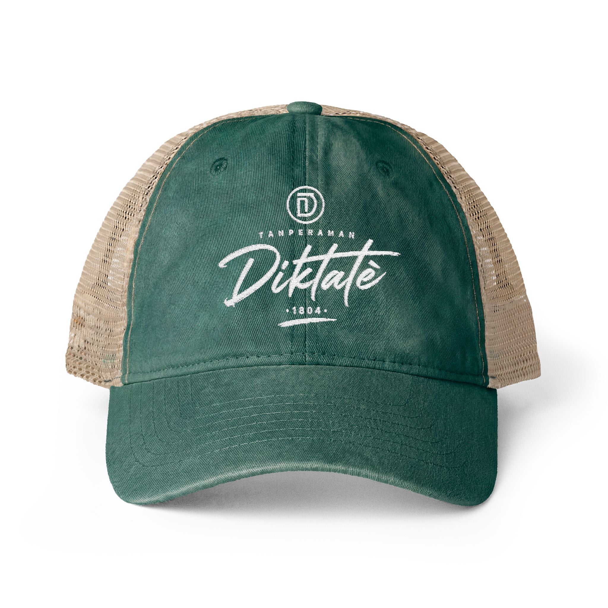 Washed Mesh-Back Cap — styled photo, view 1