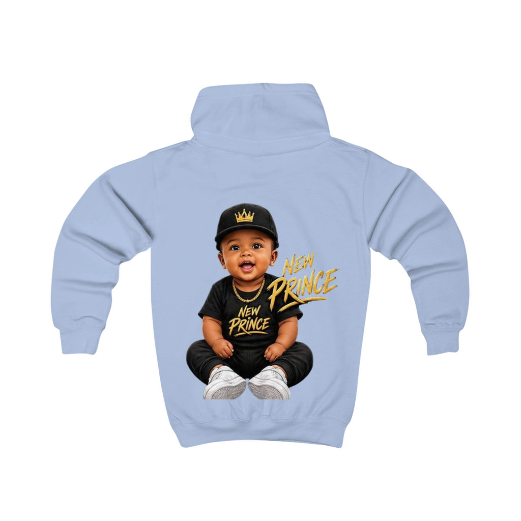 New Prince Kids Hoodie - Cute Crowned Baby Graphic Sweatshirt for Toddlers
