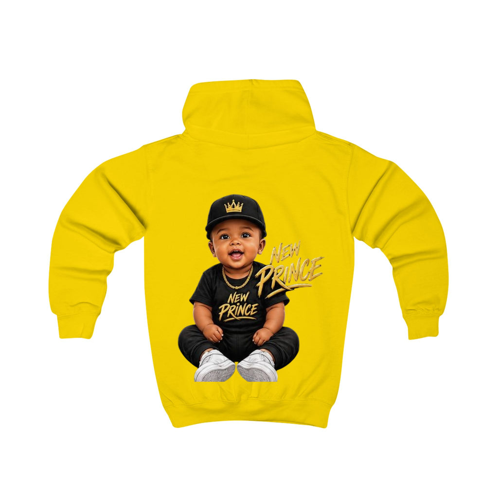 New Prince Kids Hoodie - Cute Crowned Baby Graphic Sweatshirt for Toddlers