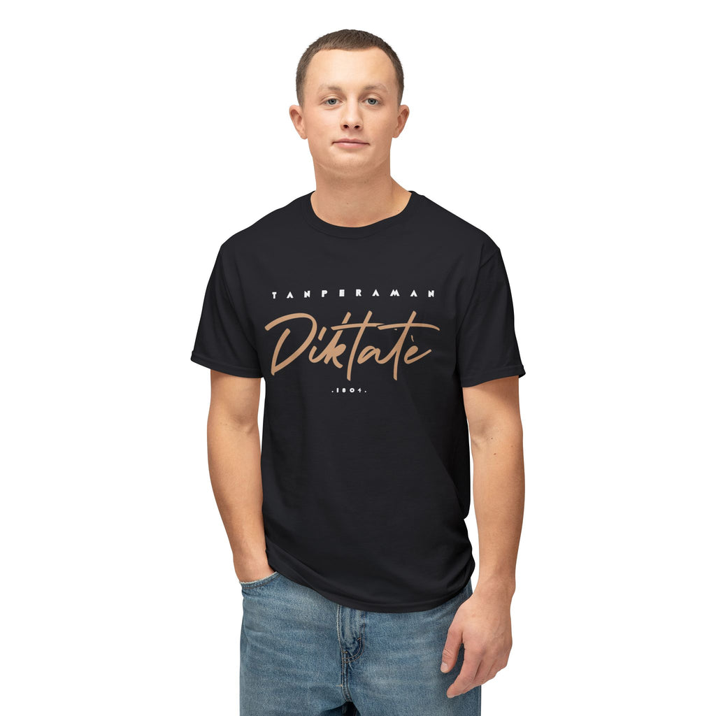 Tanperaman Diktatè Tee — White, product photo